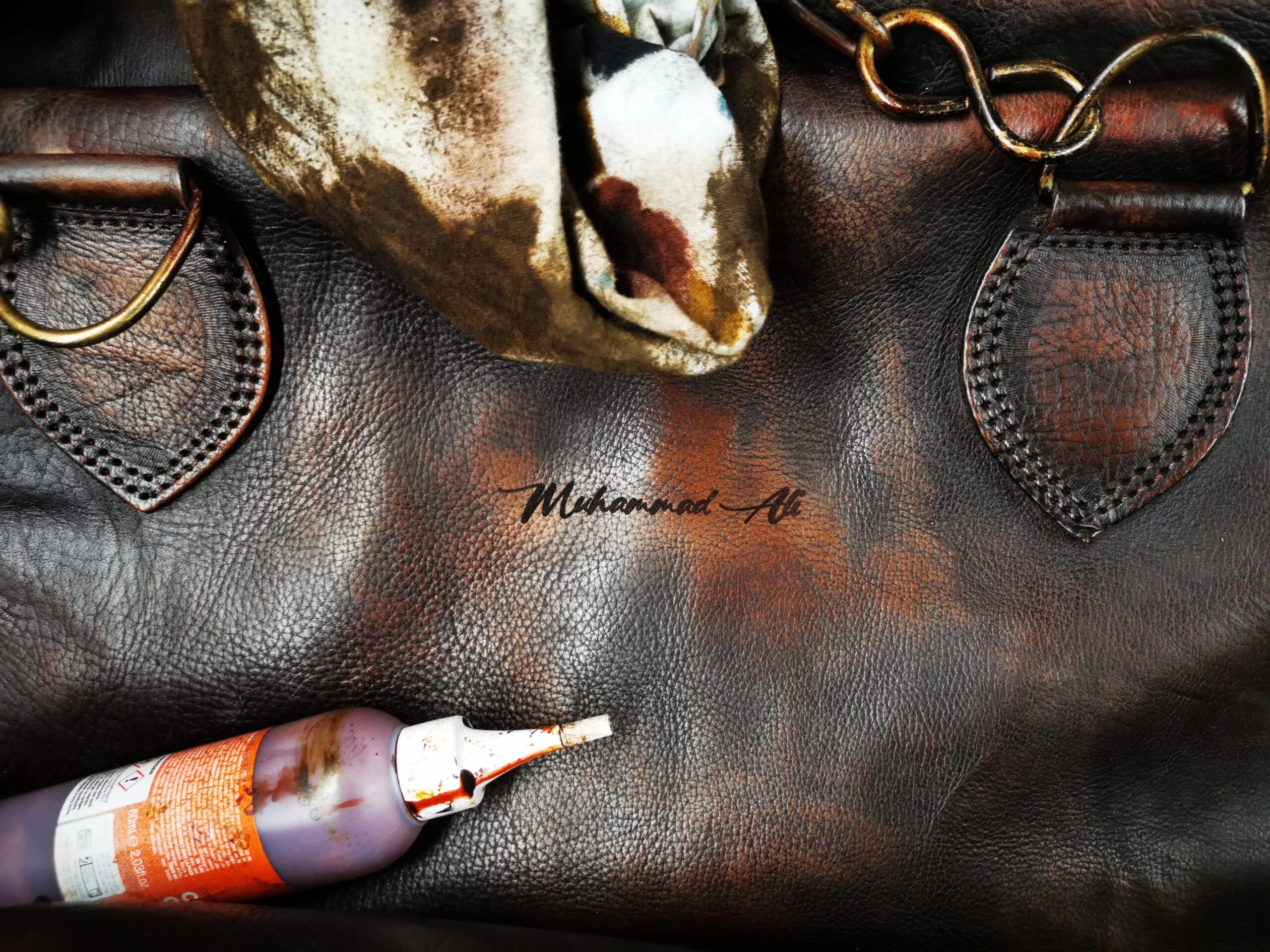 Sac de frappe cuir XXL (160cm) – Image 6