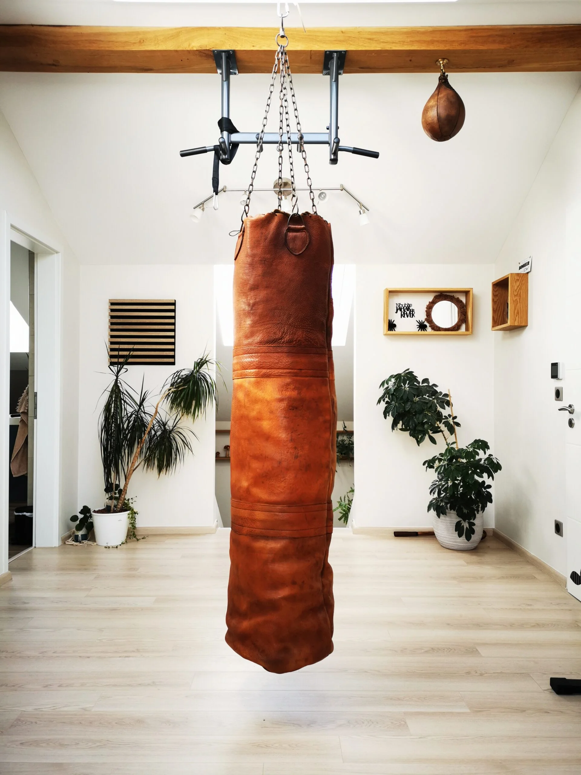 Sac de frappe cuir XXL (160cm) – Image 8