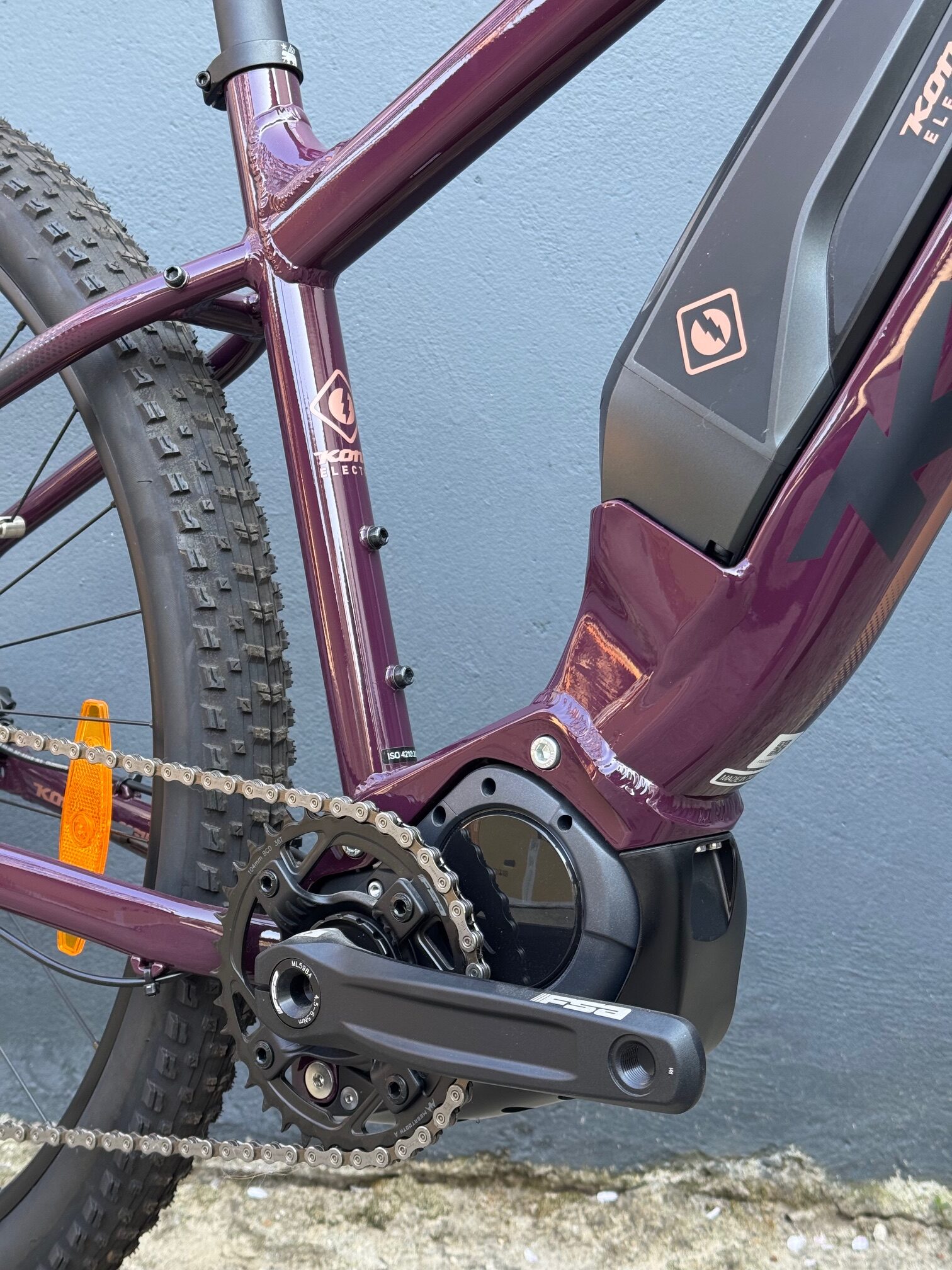 VTT électrique KONA El Kahuna – Purple- 2025 – Image 8