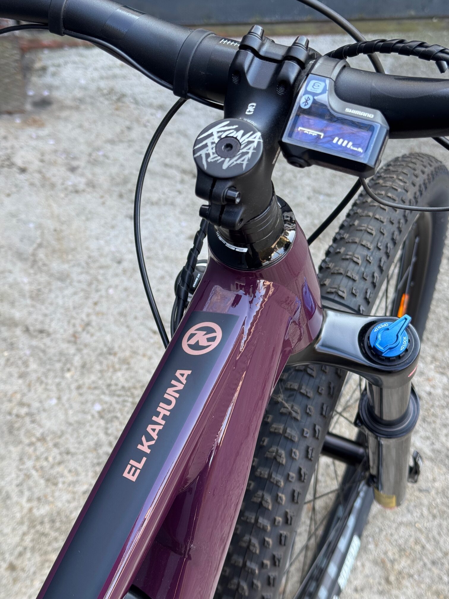 VTT électrique KONA El Kahuna – Purple- 2025 – Image 5