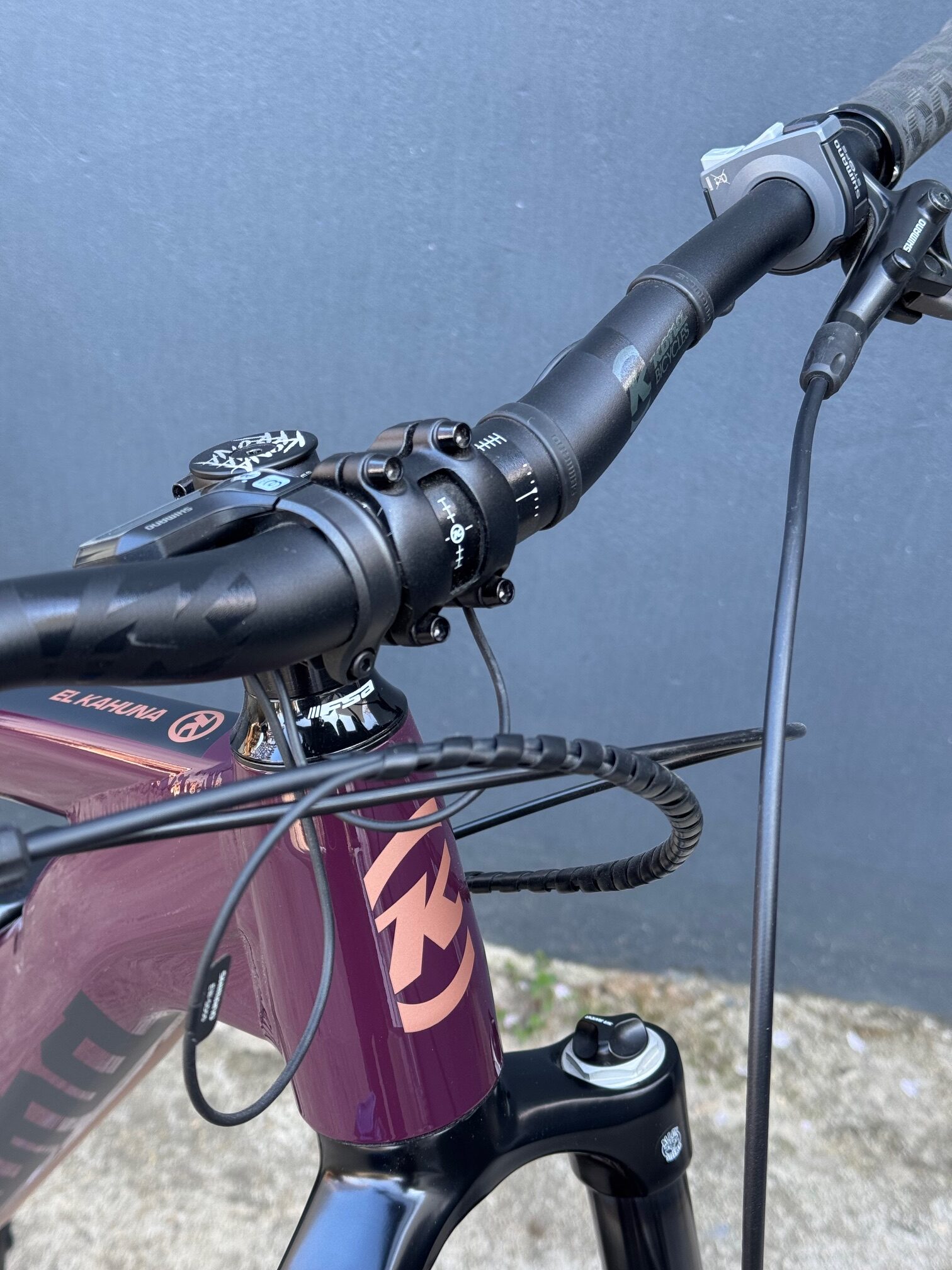 VTT électrique KONA El Kahuna – Purple- 2025 – Image 3