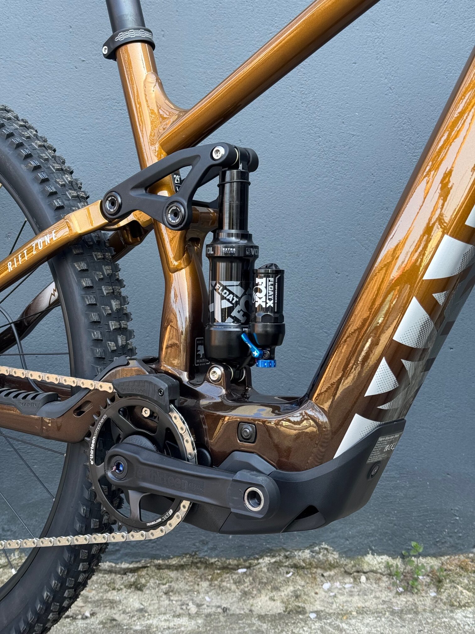 MARIN Rift Zone EL XR 2025 – VTTAE Light – Tan Brown – Image 2