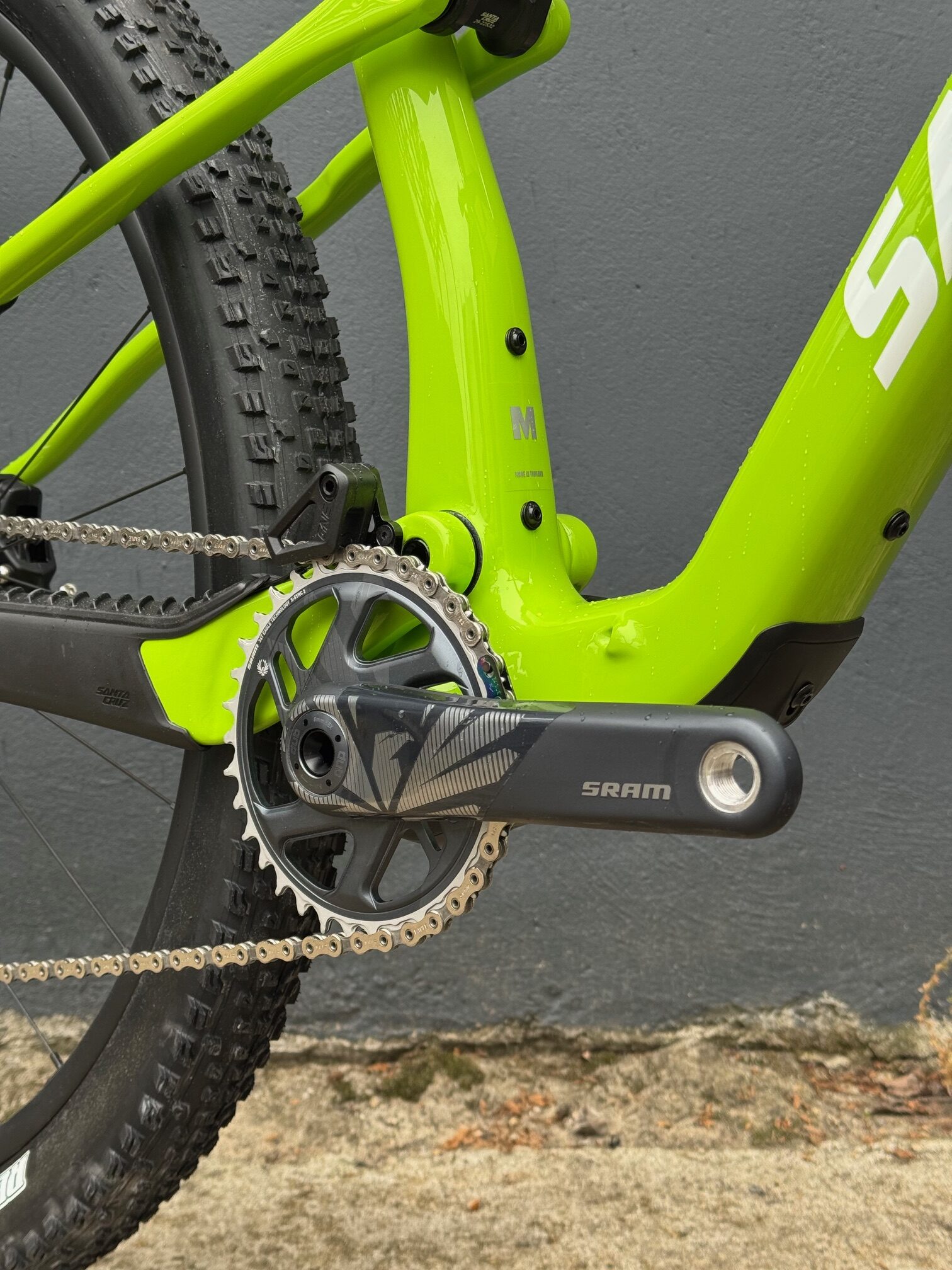 SANTA CRUZ Blur Trail CC – Gloss Green – X01 AXS Trail RSV – Image 9