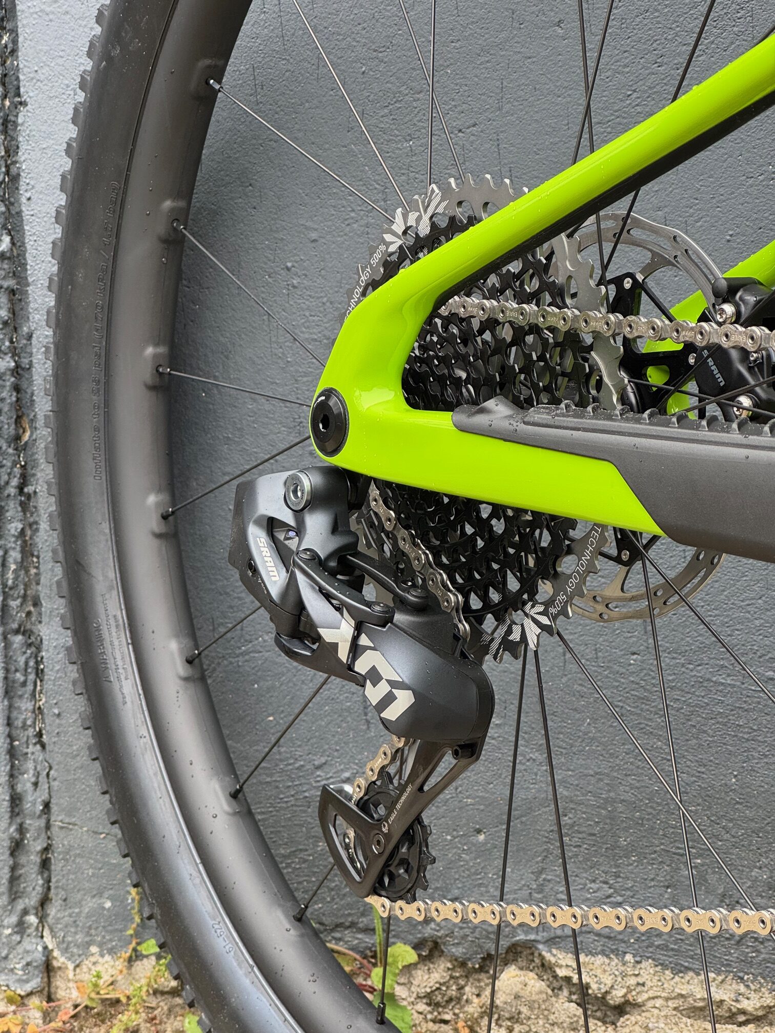 SANTA CRUZ Blur Trail CC – Gloss Green – X01 AXS Trail RSV – Image 8