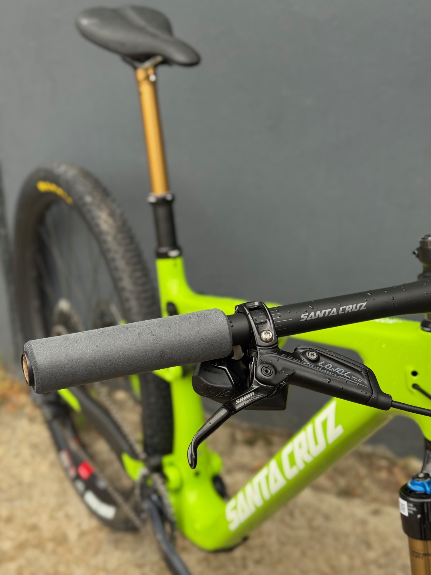 SANTA CRUZ Blur Trail CC – Gloss Green – X01 AXS Trail RSV – Image 5