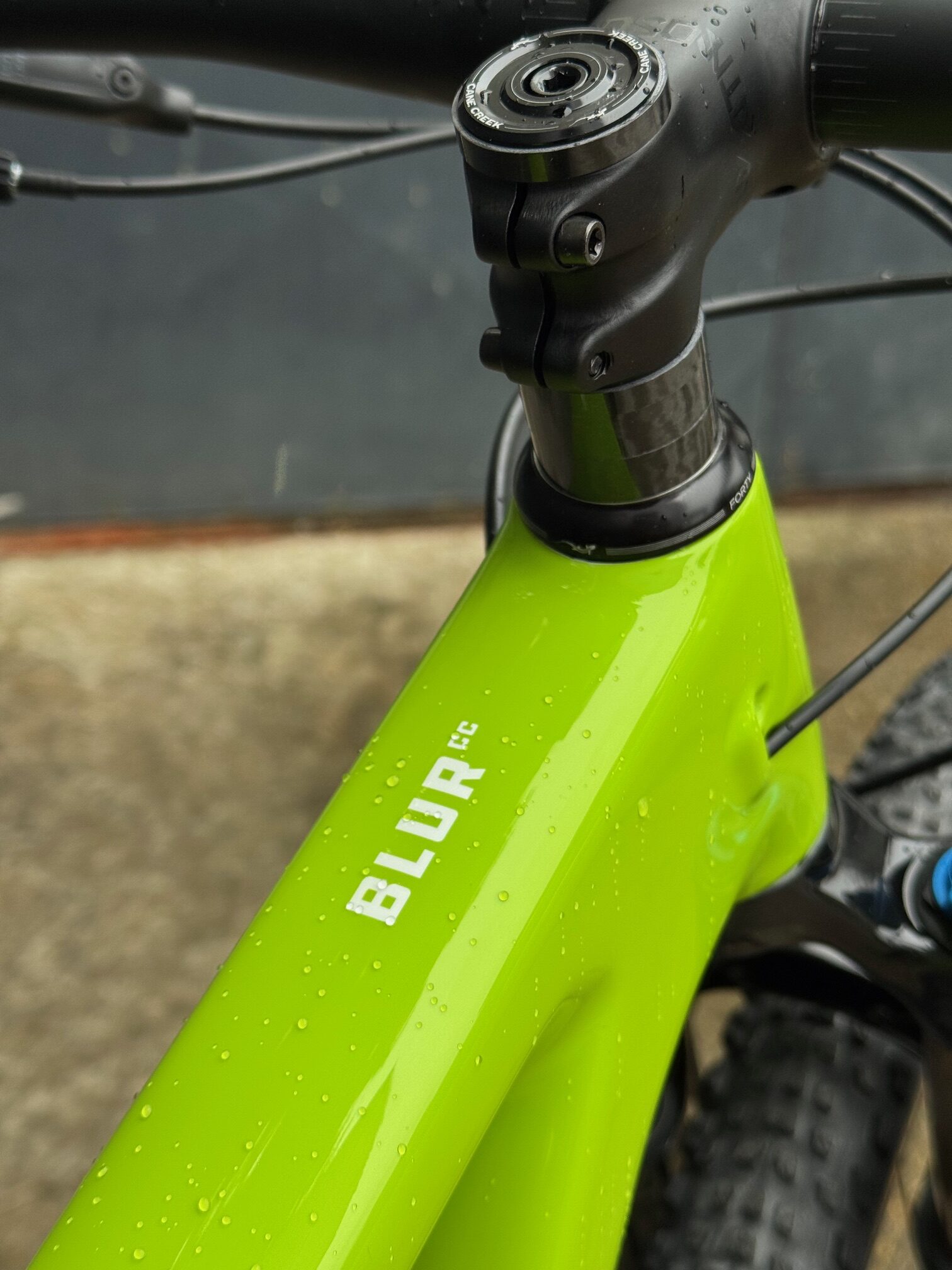 SANTA CRUZ Blur Trail CC – Gloss Green – X01 AXS Trail RSV – Image 3