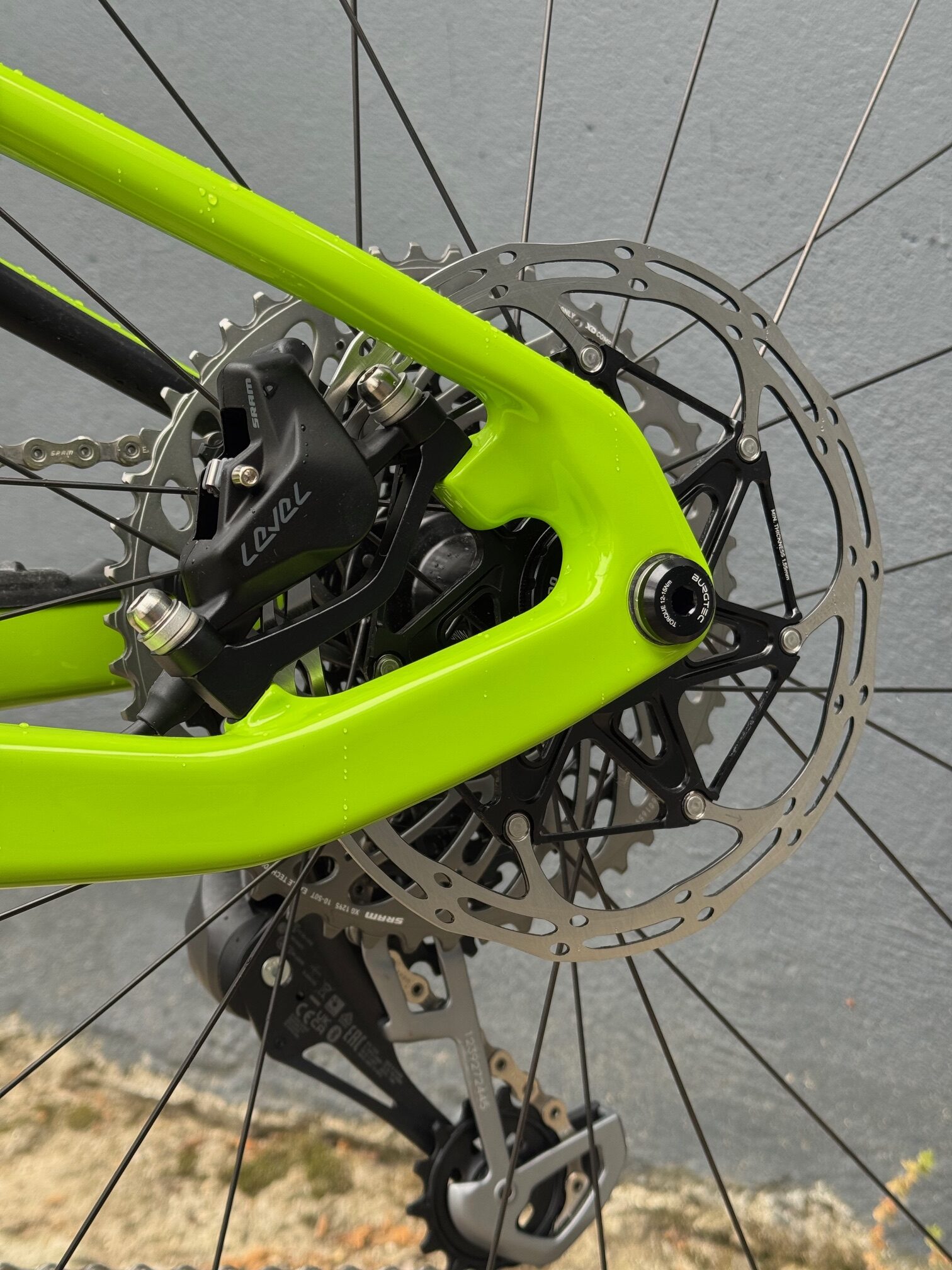 SANTA CRUZ Blur Trail CC – Gloss Green – X01 AXS Trail RSV – Image 2