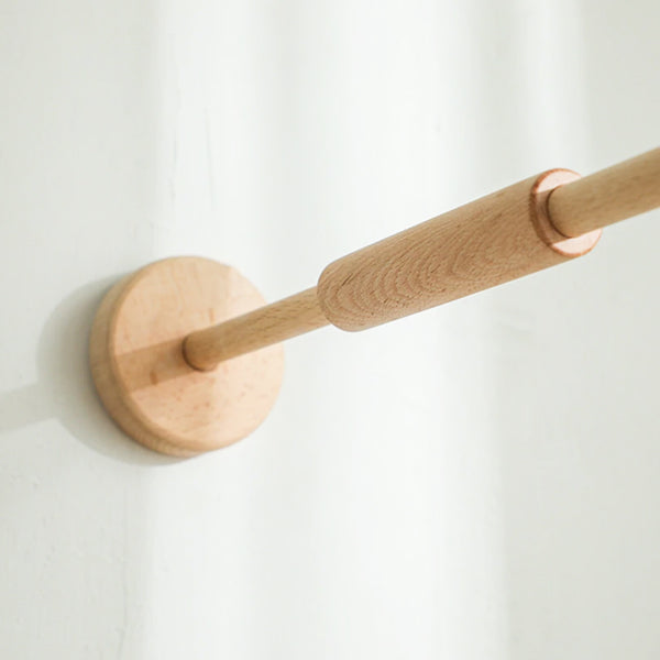 Support mobile bébé en bois rond – Image 3