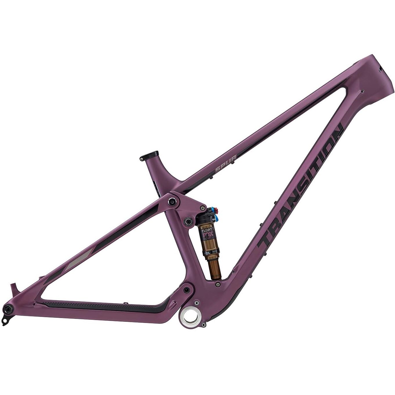 Cadre TRANSITION Spur Carbon – Violet Mat – 2024