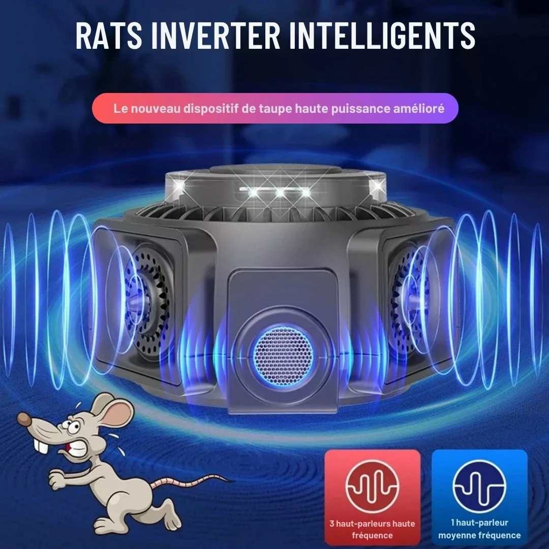 Appareil ultrason contre rongeurs extérieur – Protection efficace jardin et terrasse sans produits chimiques – Image 6