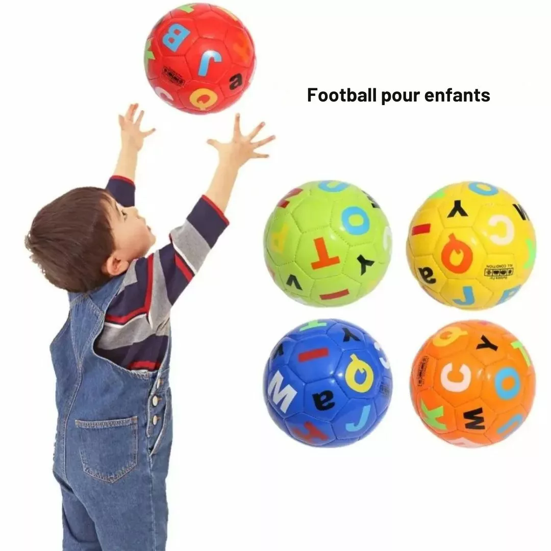 Ballon de foot enfant – Idéal pour débuter le football – Léger, résistant et facile à contrôler