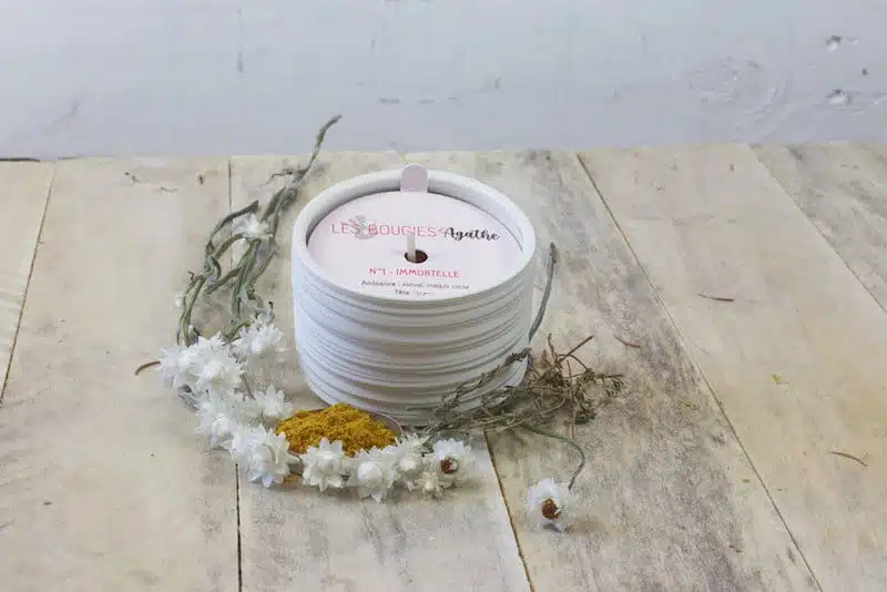 Bougie parfumée artisanale et naturelle – Fabriquée en France – Image 8