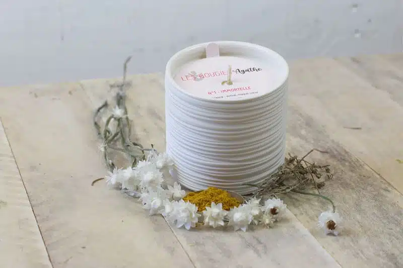 Bougie parfumée artisanale et naturelle – Fabriquée en France – Image 2