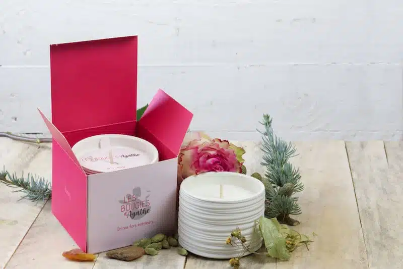Bougie parfumée artisanale et naturelle – Fabriquée en France – Image 3