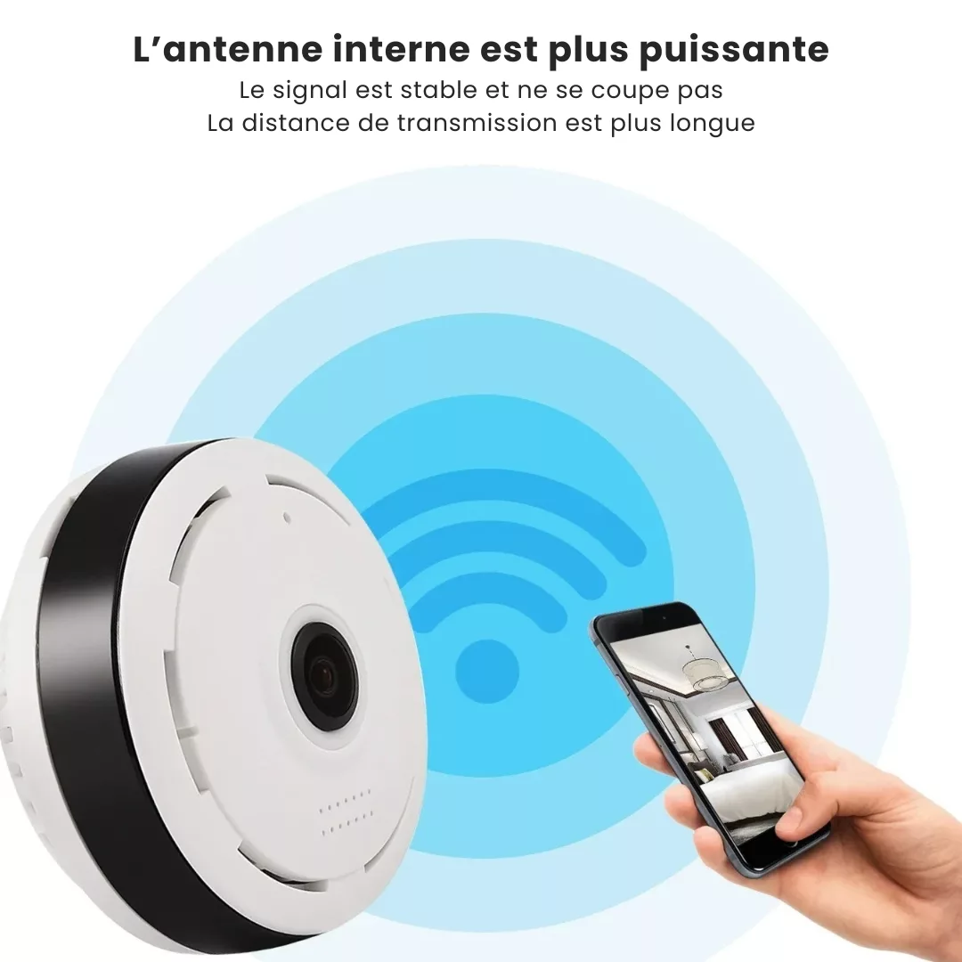 Caméra espion encastrable dans mur placo – Surveillance discrète et invisible pour maison ou bureau sécurisé – Image 3
