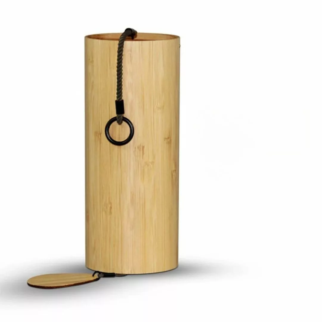 Carillon extérieur en bambou recyclé – Ambiance zen et naturelle pour jardin ou balcon – Éco-responsable et apaisant – Image 5