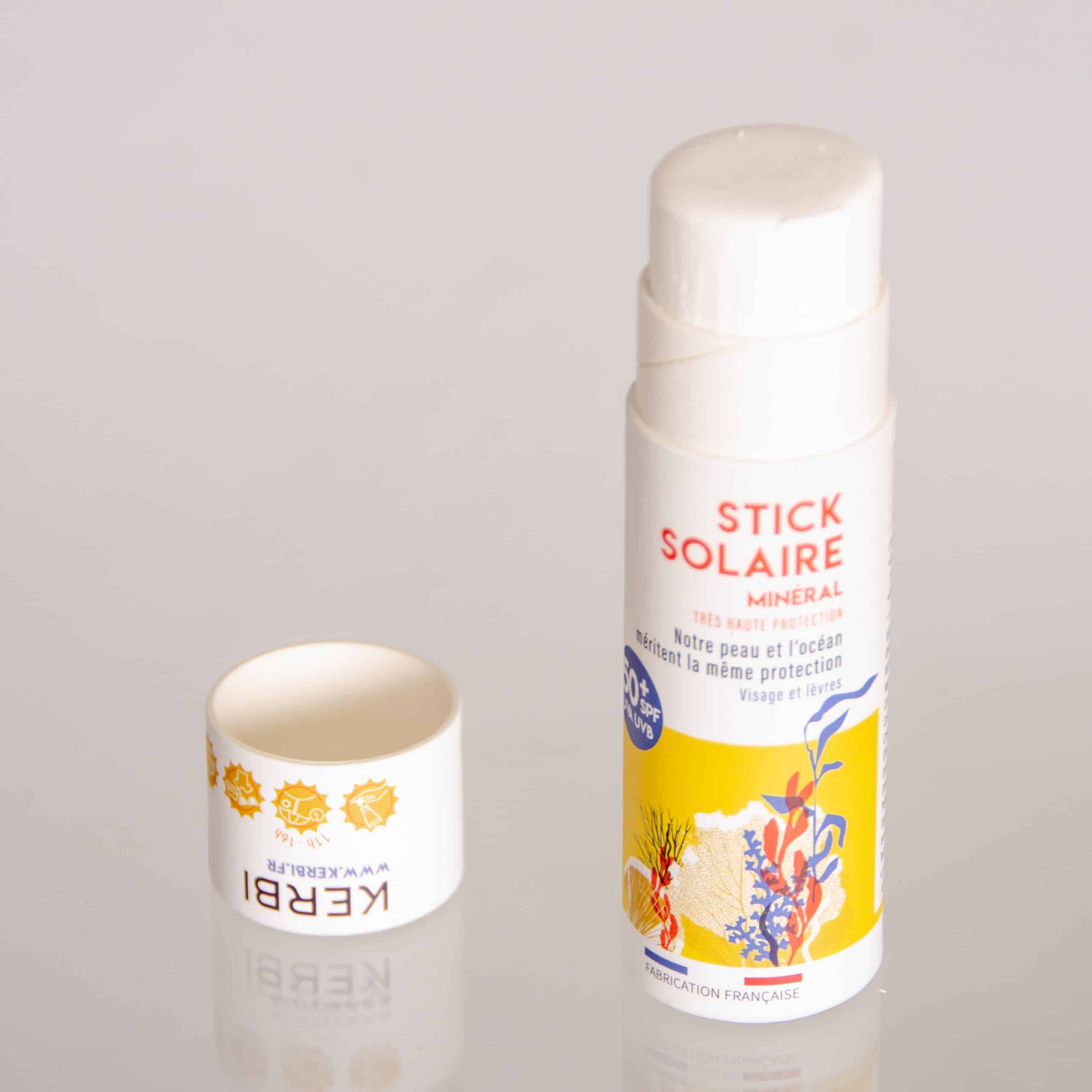 Crème solaire en stick éco-responsable écologique – SPF 50+ – Kerbi – Image 3