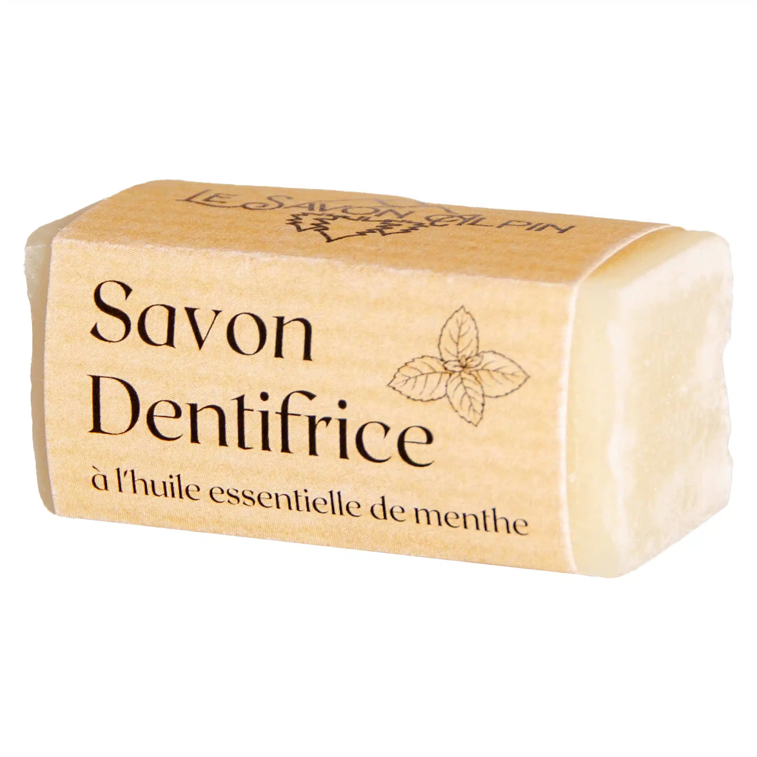Dentifrice aux huiles essentielles de Menthe – le Savon Alpin