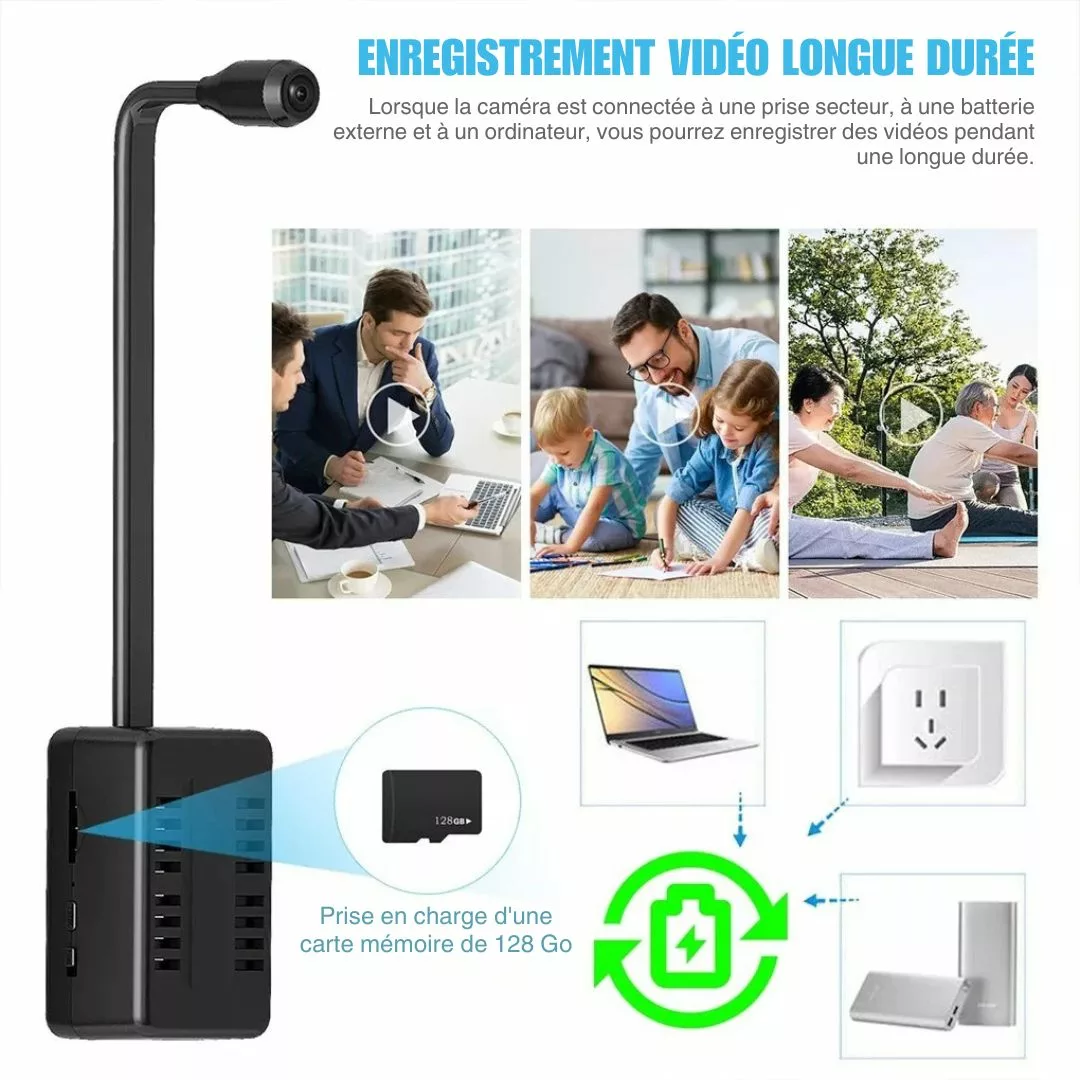 Dispositif espion avec retour en direct smartphone – Surveillance discrète en temps réel depuis votre mobile – Image 4