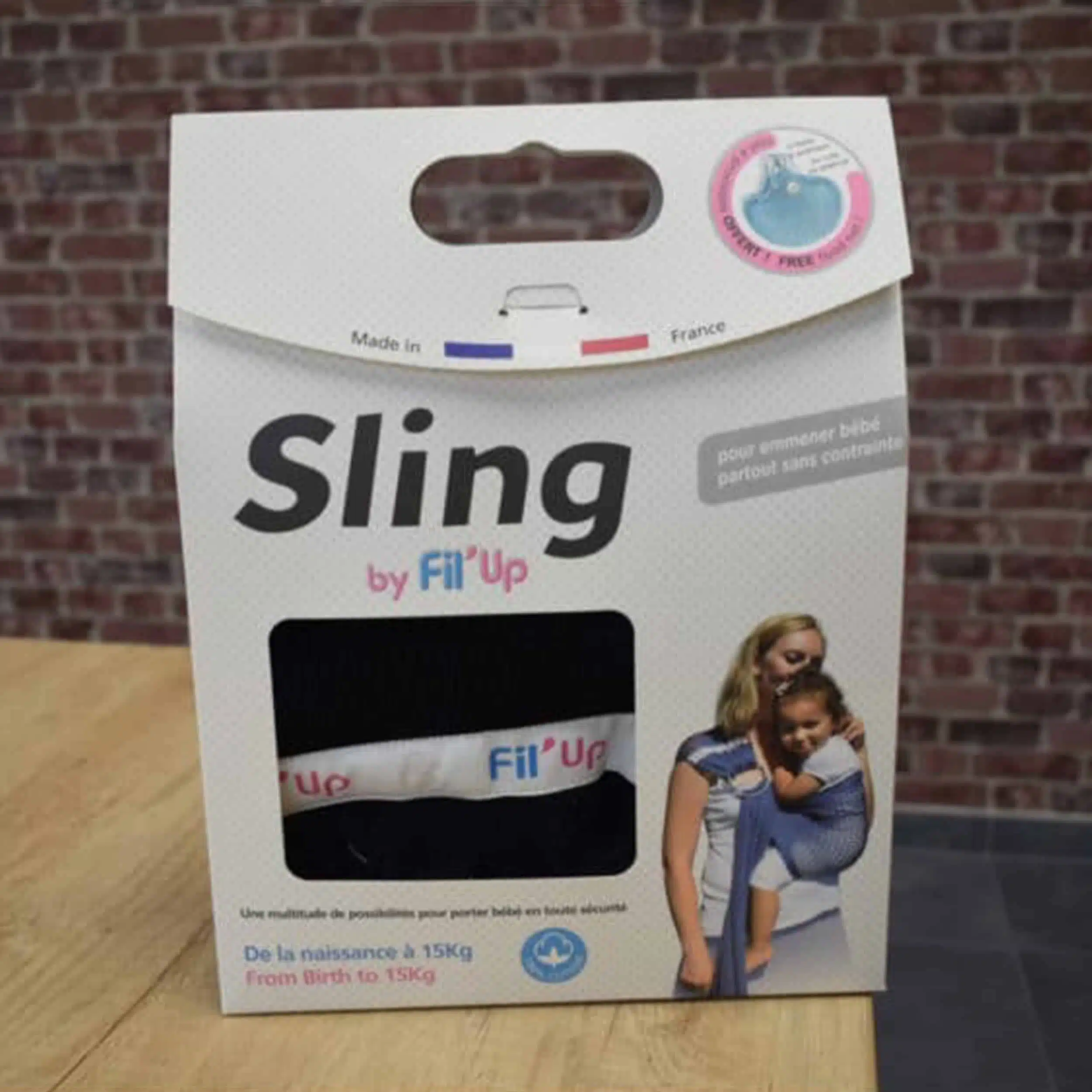 Écharpe porte bébé coton – SLING – Filt1860 – Image 4