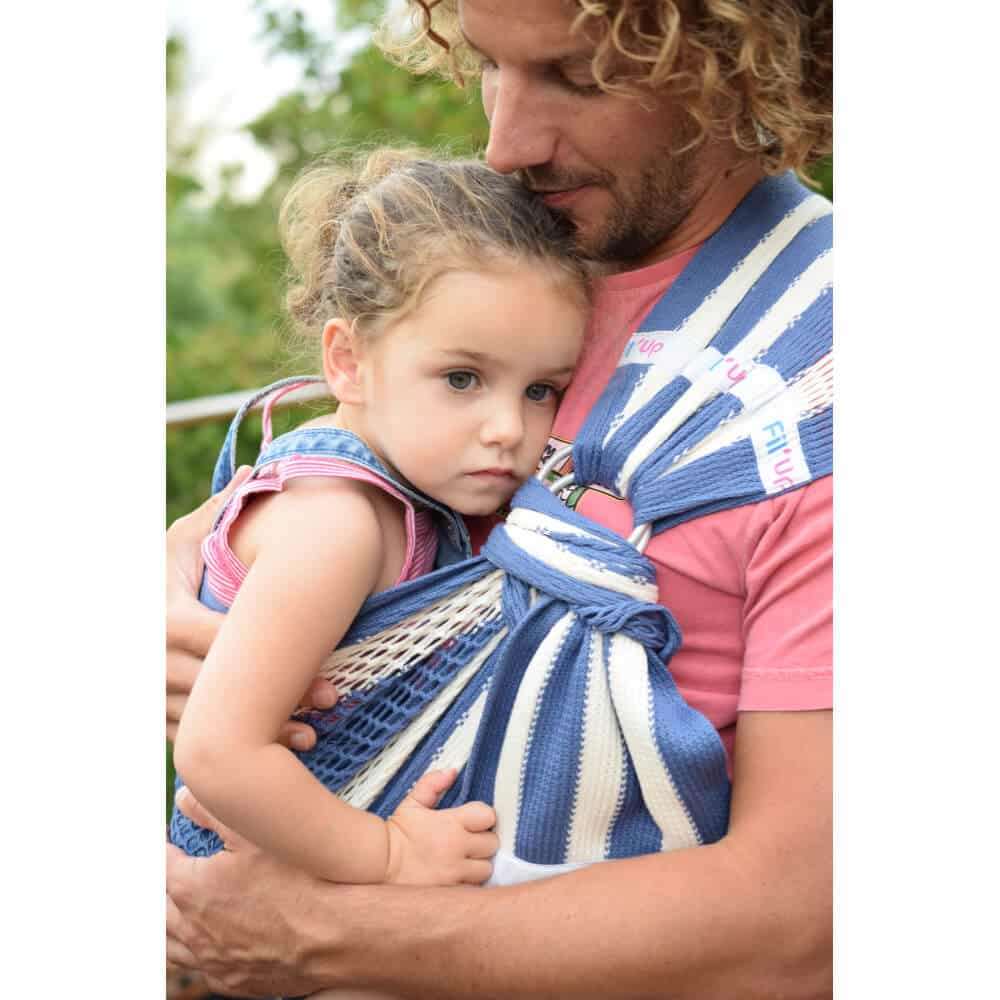 Écharpe porte bébé coton – SLING – Filt1860 – Image 5
