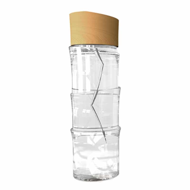 Gourde Biodégradable Vegan – 50 cl – Fabriquée en France – Veganbottle GO