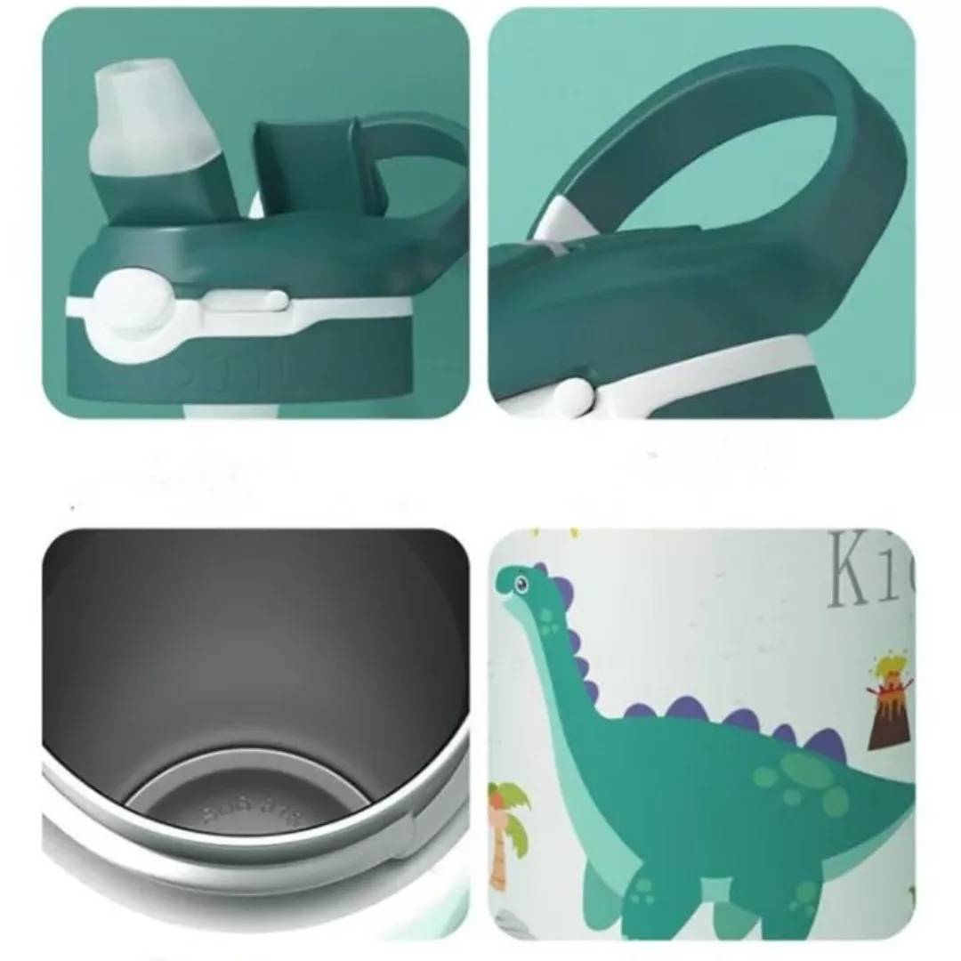 Gourde inox enfant – Écologique et sans BPA – Idéale école et sorties – Léger & durable – Image 4
