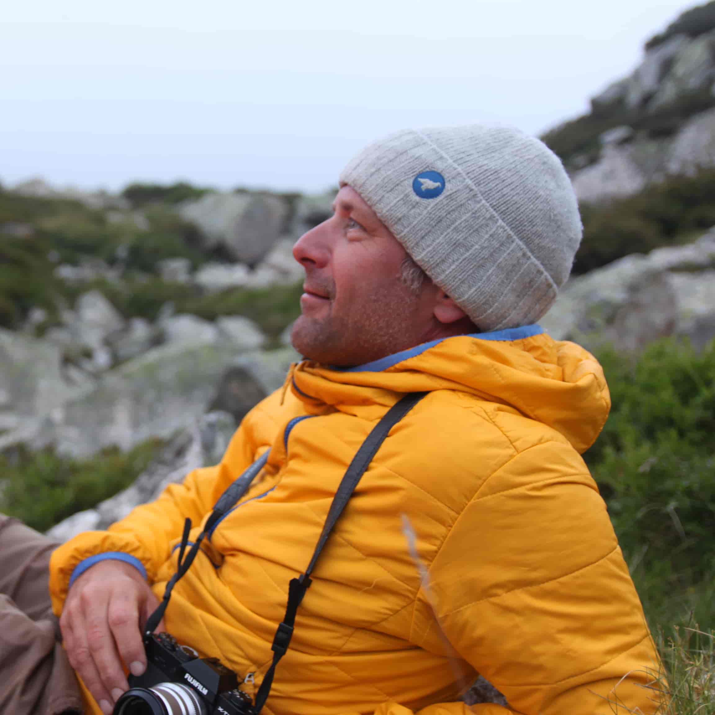 Bonnet en laine recyclée – Gebo Cuff gris- Fabriqué en Europe – Lagoped – Image 5