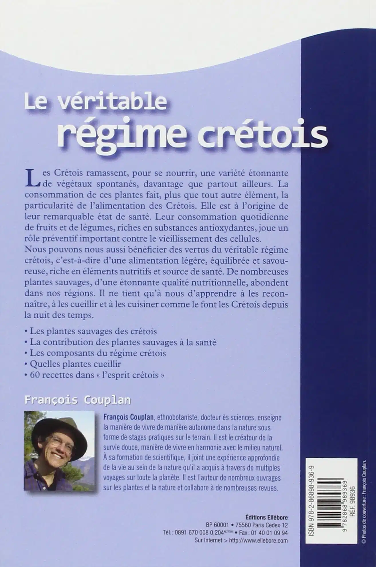 Le véritable régime crétois – Livres – François Couplan – Image 2