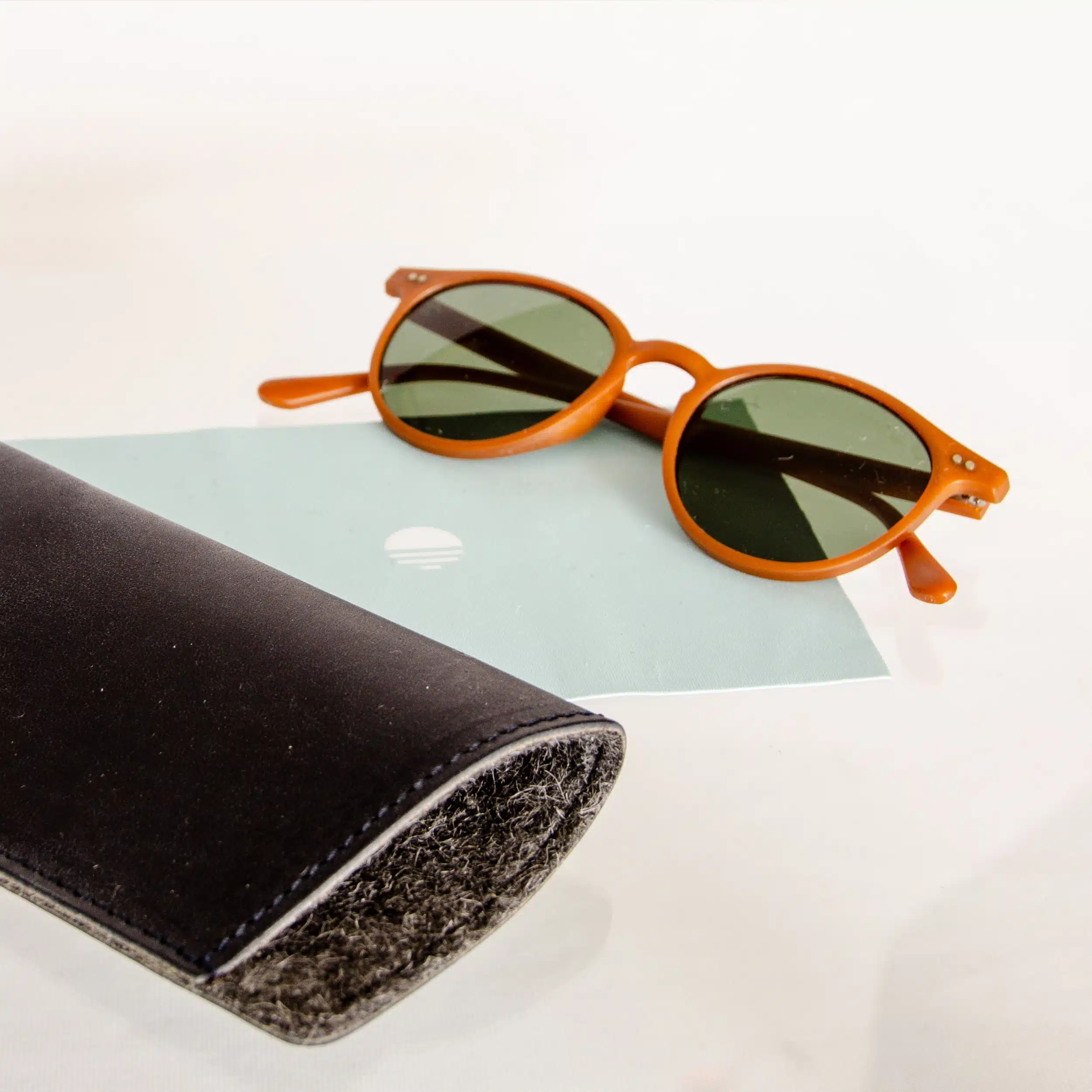 Lunettes de soleil recyclées – Modèle Avène – Couleur Rivière – Eio – Image 3