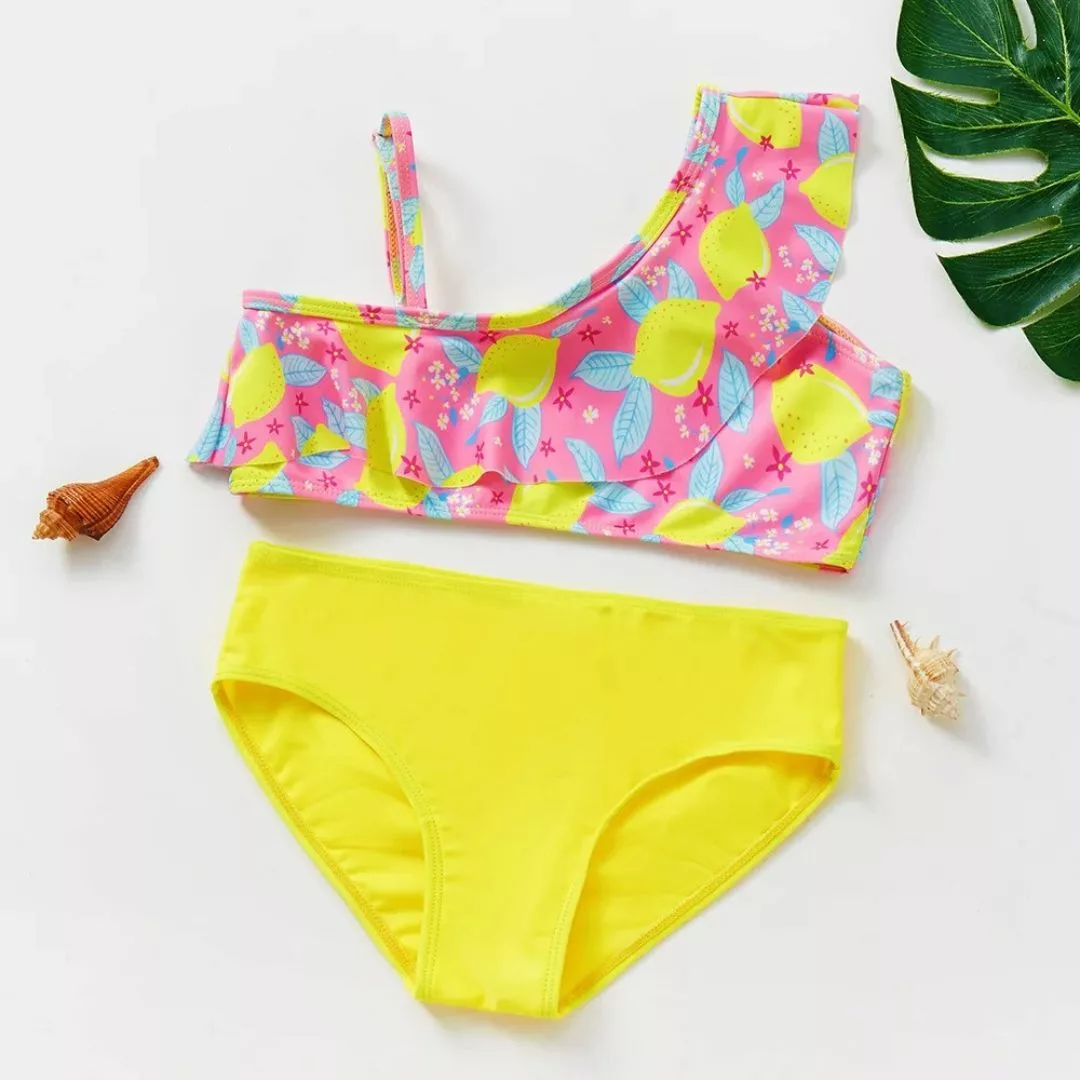 Maillot de bain deux pièces bébé fille – Confort anti-UV, look trop craquant pour l’été – Image 6