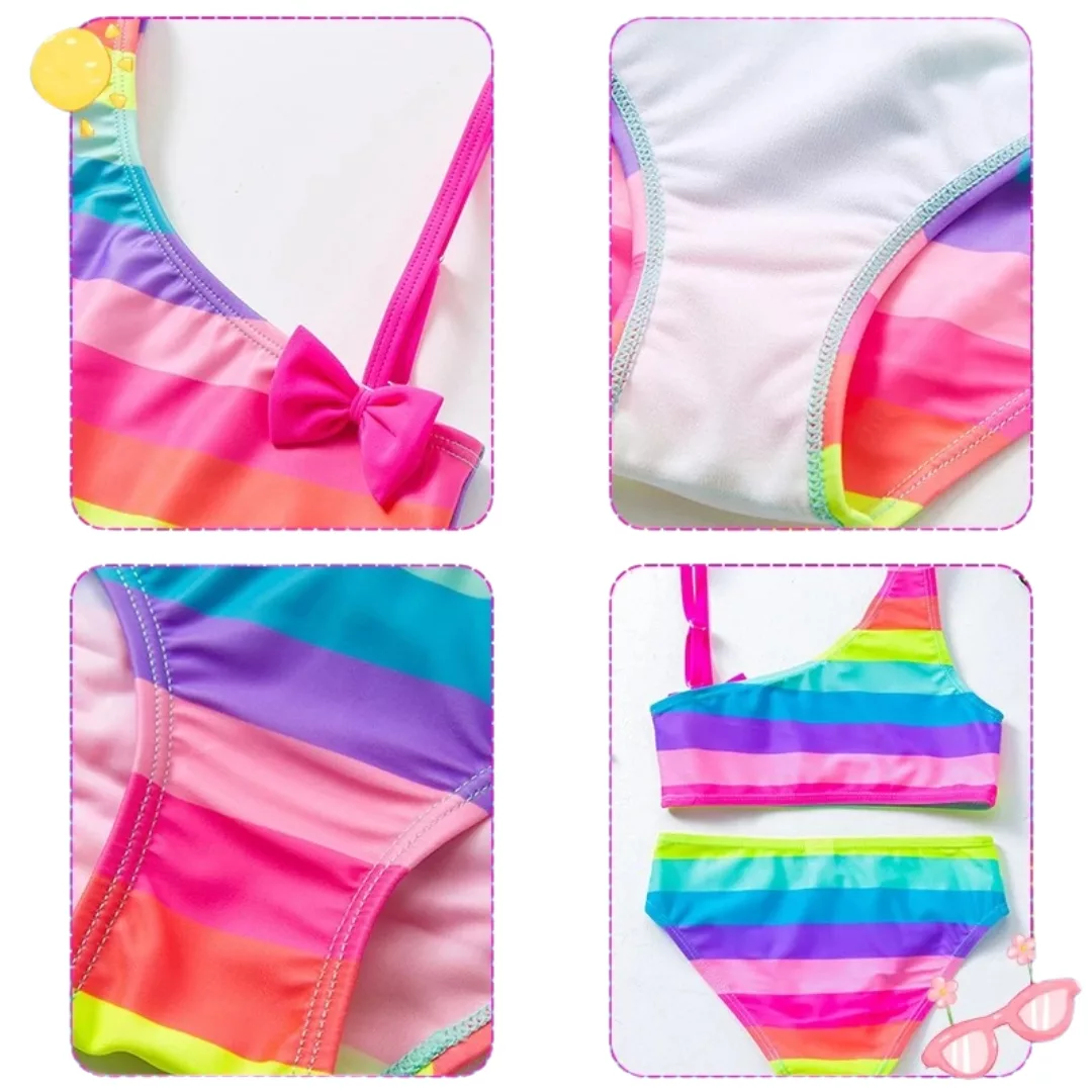 Maillot de bain Stitch 2 pièces – Look kawaii tendance pour l’été – Confort et maintien parfait à la plage – Image 2