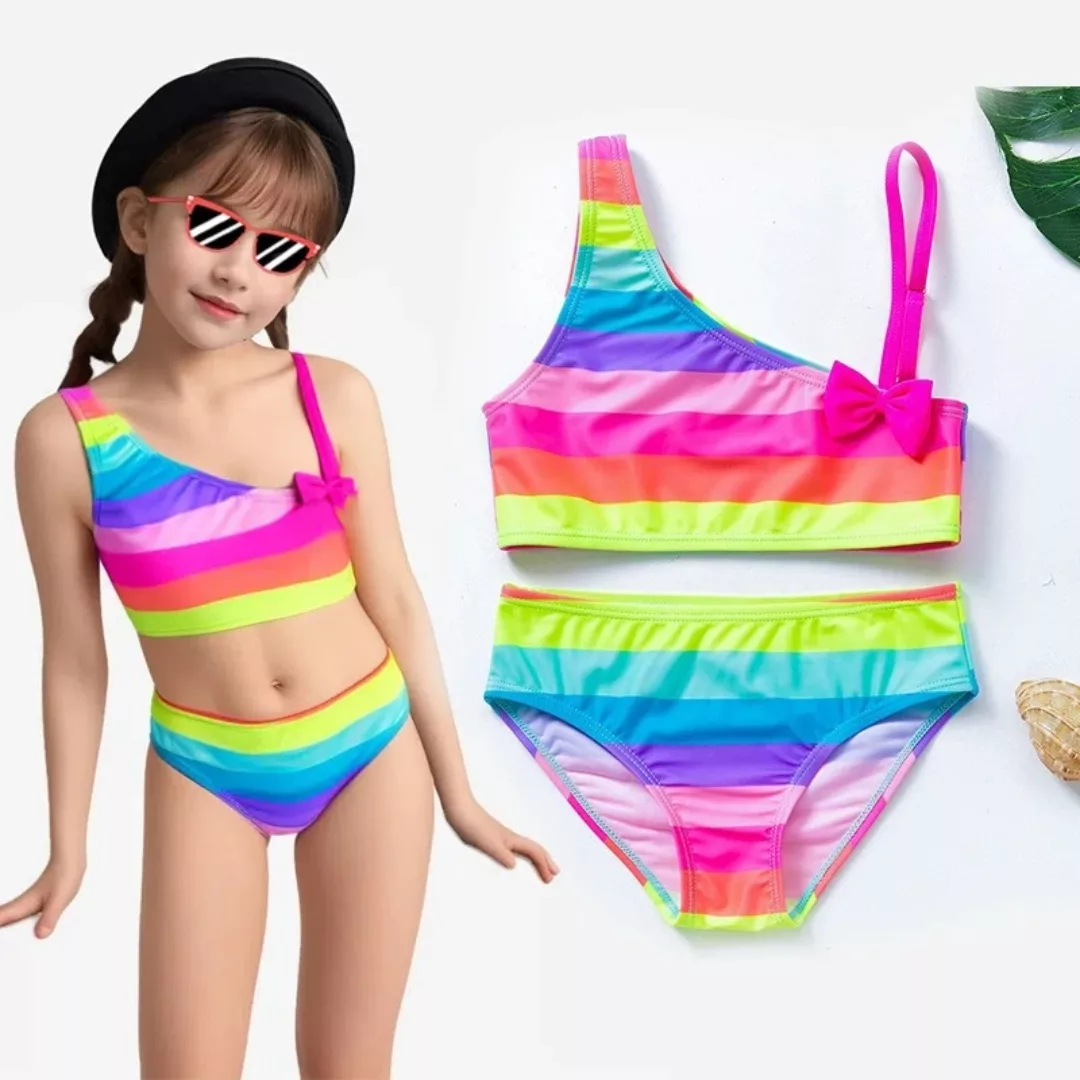 Maillot de bain Stitch 2 pièces – Look kawaii tendance pour l’été – Confort et maintien parfait à la plage