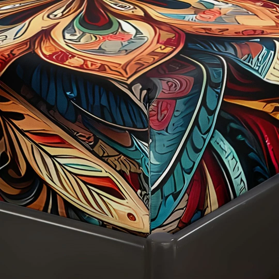 Parure de lit fleurs mandala psychédélique – Image 6