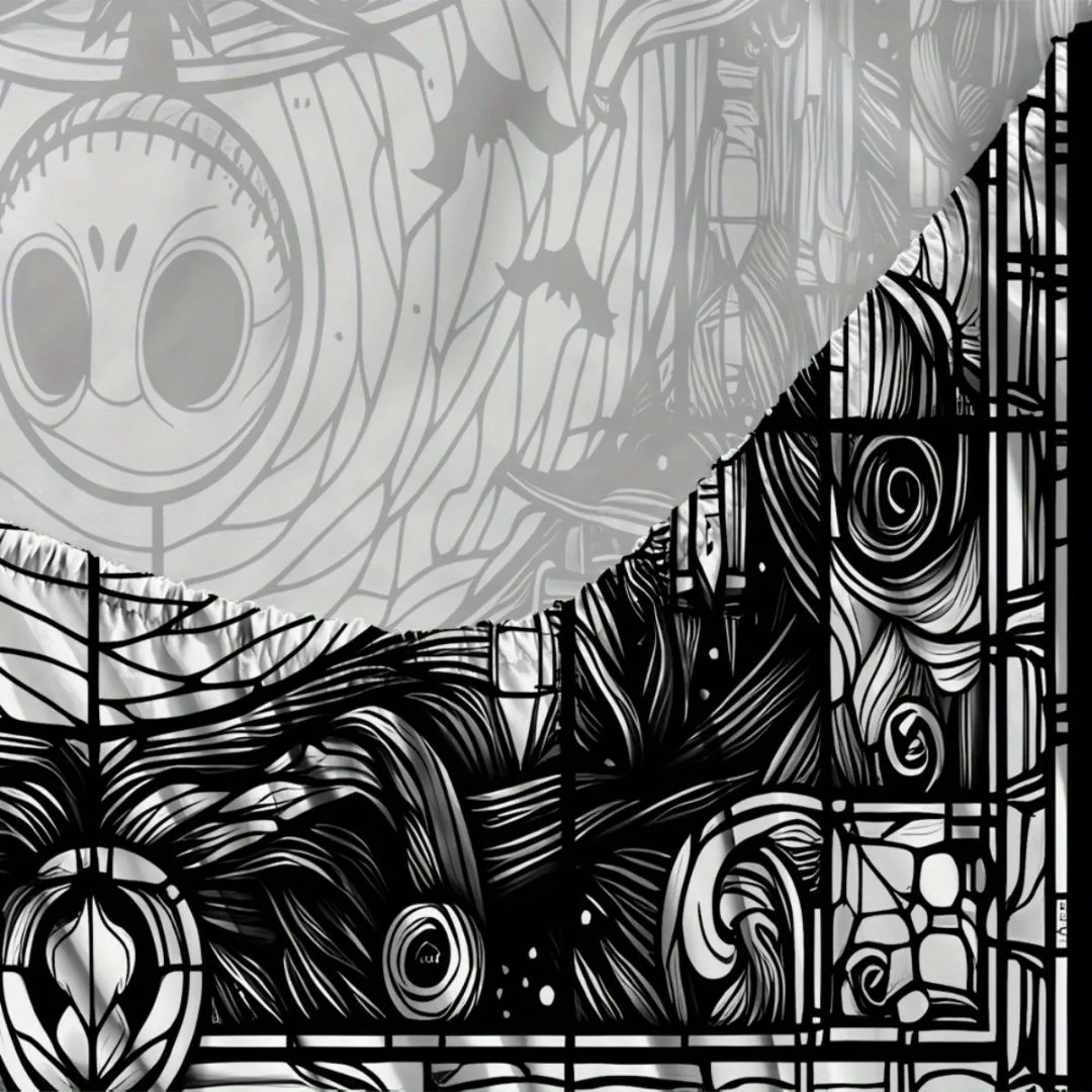 Parure de lit Jack Skellington gothique – Ambiance sombre et stylée pour chambre ado ou adulte fan de Tim Burton – Image 3