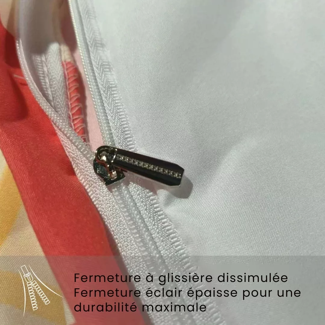 Parure de lit vache fleurie féerique – Ambiance champêtre et magique pour des nuits douces et réconfortantes – Image 5