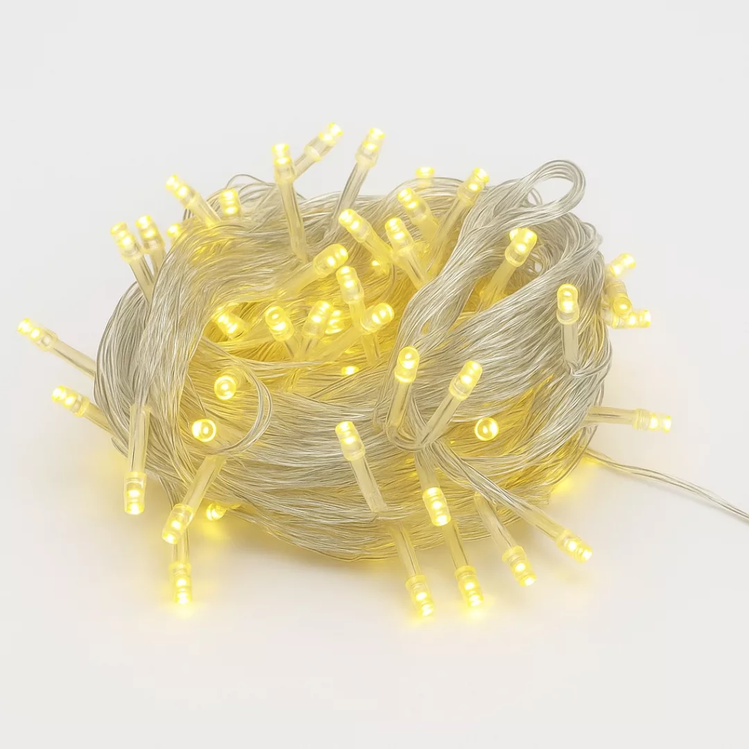 Rideau lumineux batterie pour décoration extérieure – Image 2