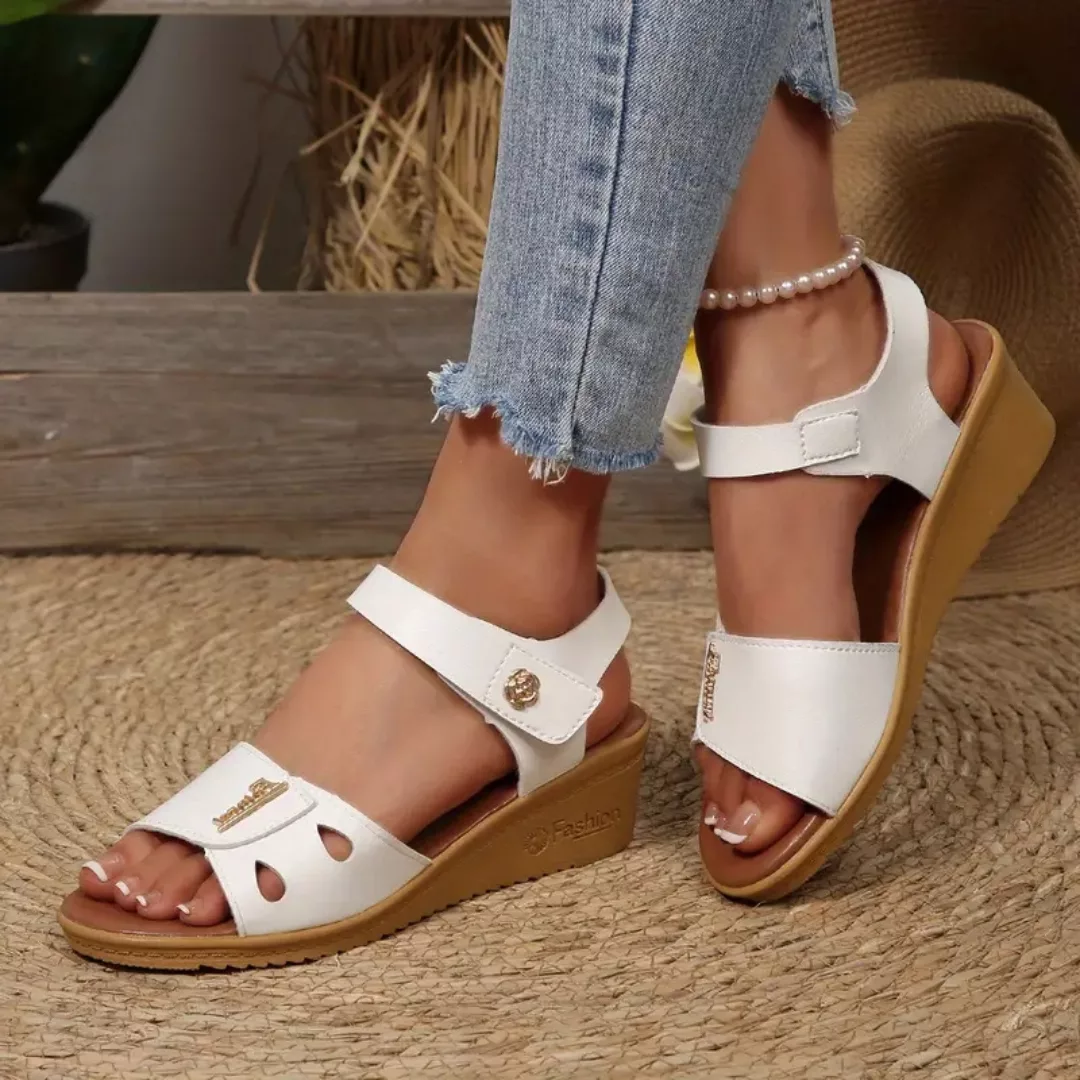 Sandales plateforme à talon orthopédique – Confort ultime & allure élancée pour vos journées actives – Image 9