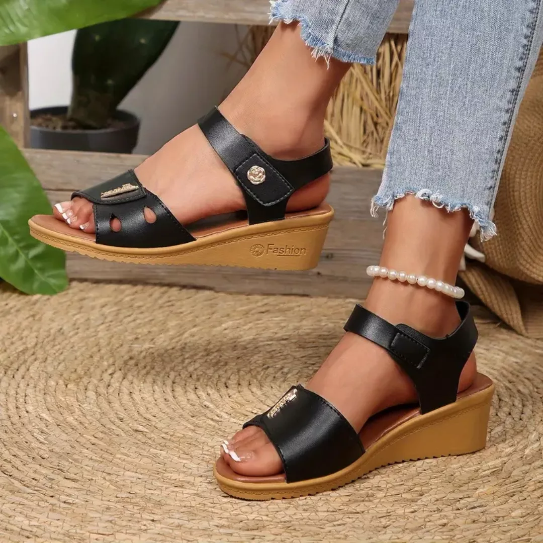 Sandales plateforme à talon orthopédique – Confort ultime & allure élancée pour vos journées actives – Image 7