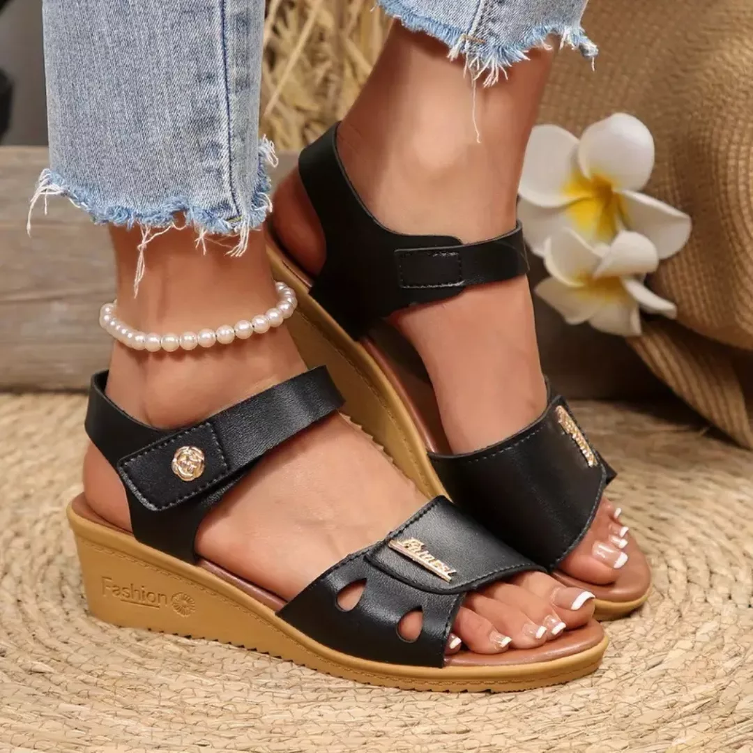 Sandales plateforme à talon orthopédique – Confort ultime & allure élancée pour vos journées actives – Image 6