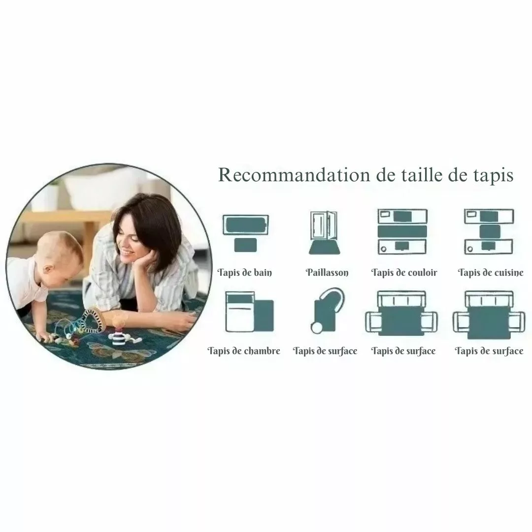 Tapis extérieur lavable pour terrasse – Résistant aux intempéries, confort et style pour vos espaces extérieurs – Image 3