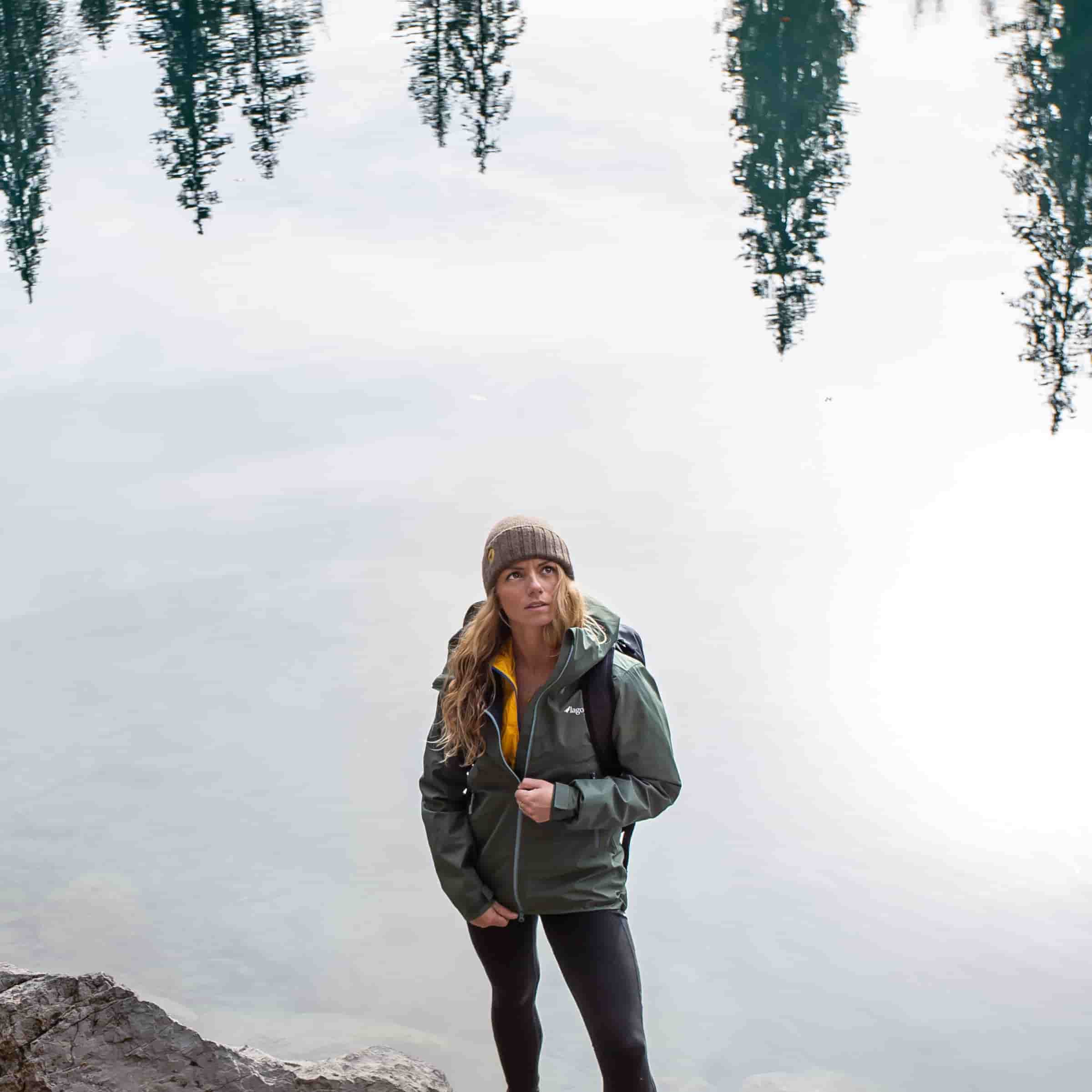 Veste randonnée en matériaux recyclés Femme – TETRAS Thym – Lagoped – Image 4