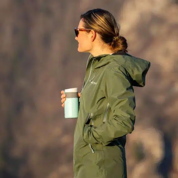 Veste randonnée en matériaux recyclés Femme – TETRAS Thym – Lagoped – Image 5