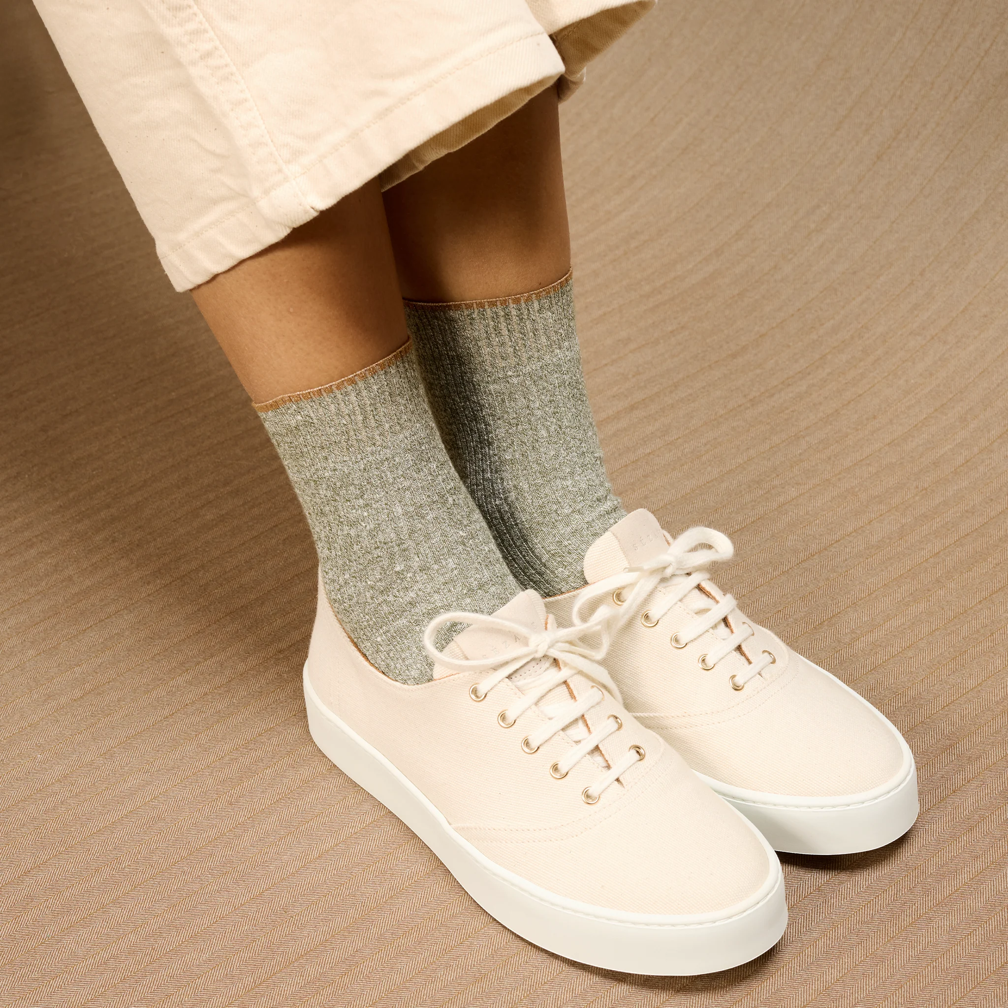Vert kaki - Lin & Coton – Image 5