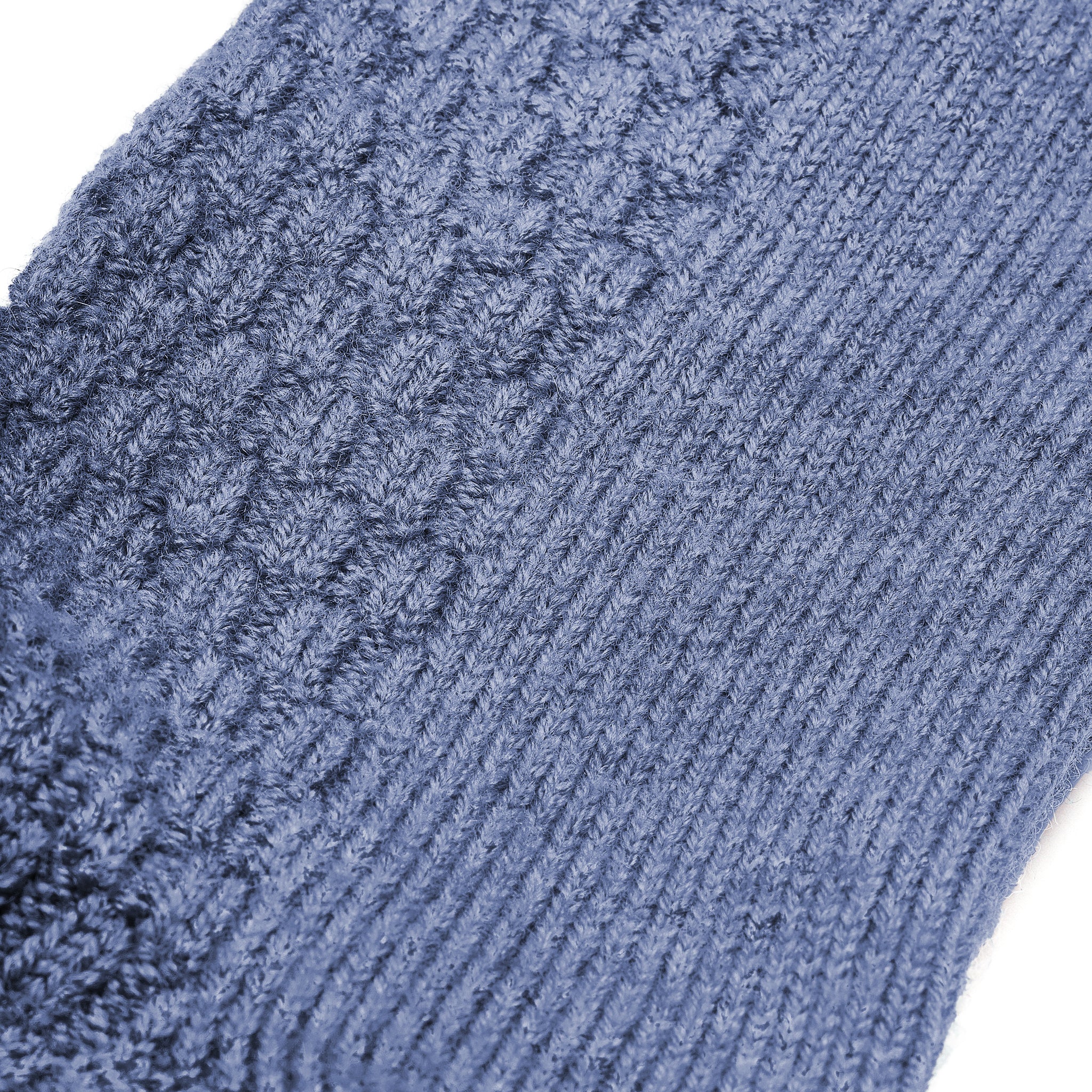 Bleu denim - Laine nattée – Image 7