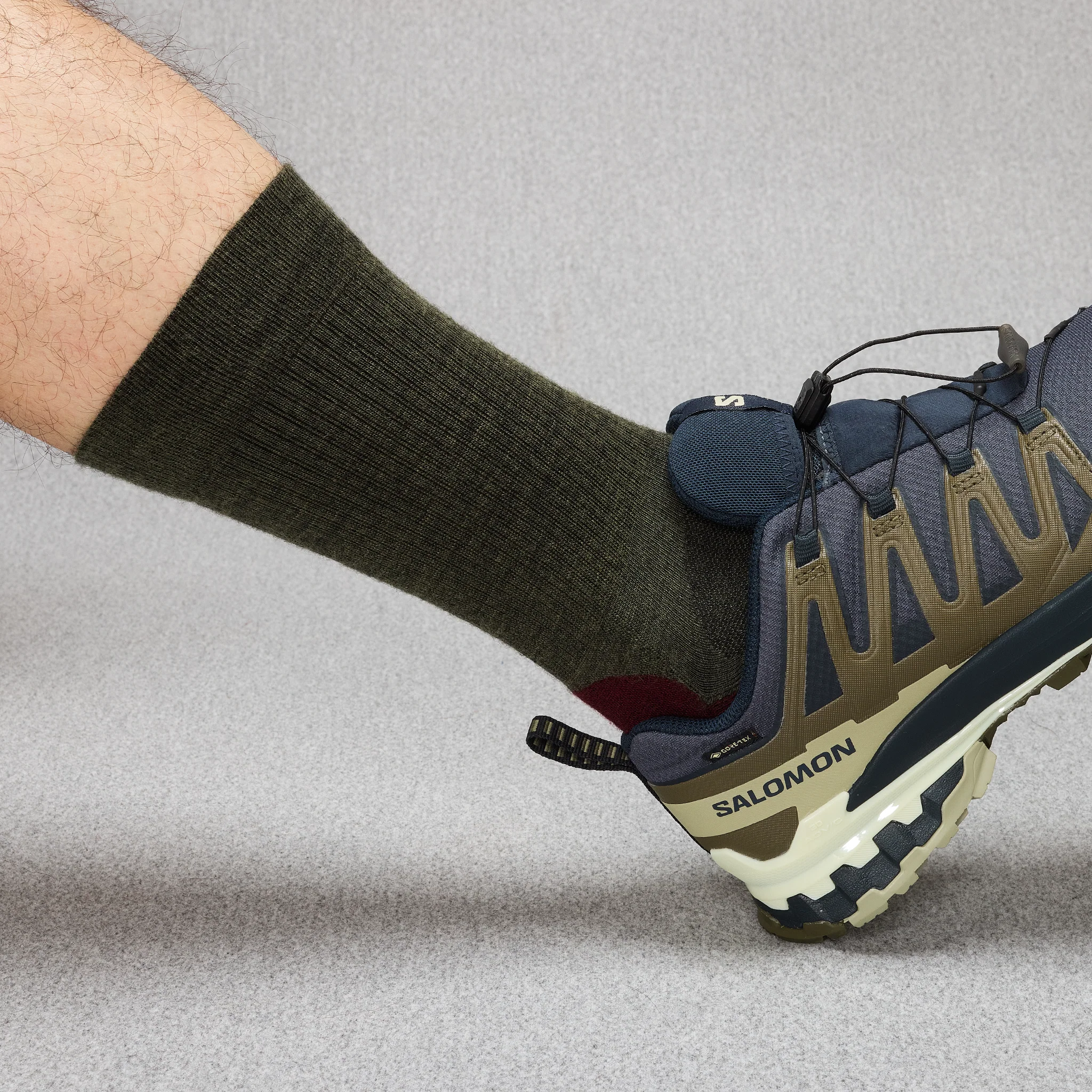 Kaki & Bordeaux - Laine – Image 2