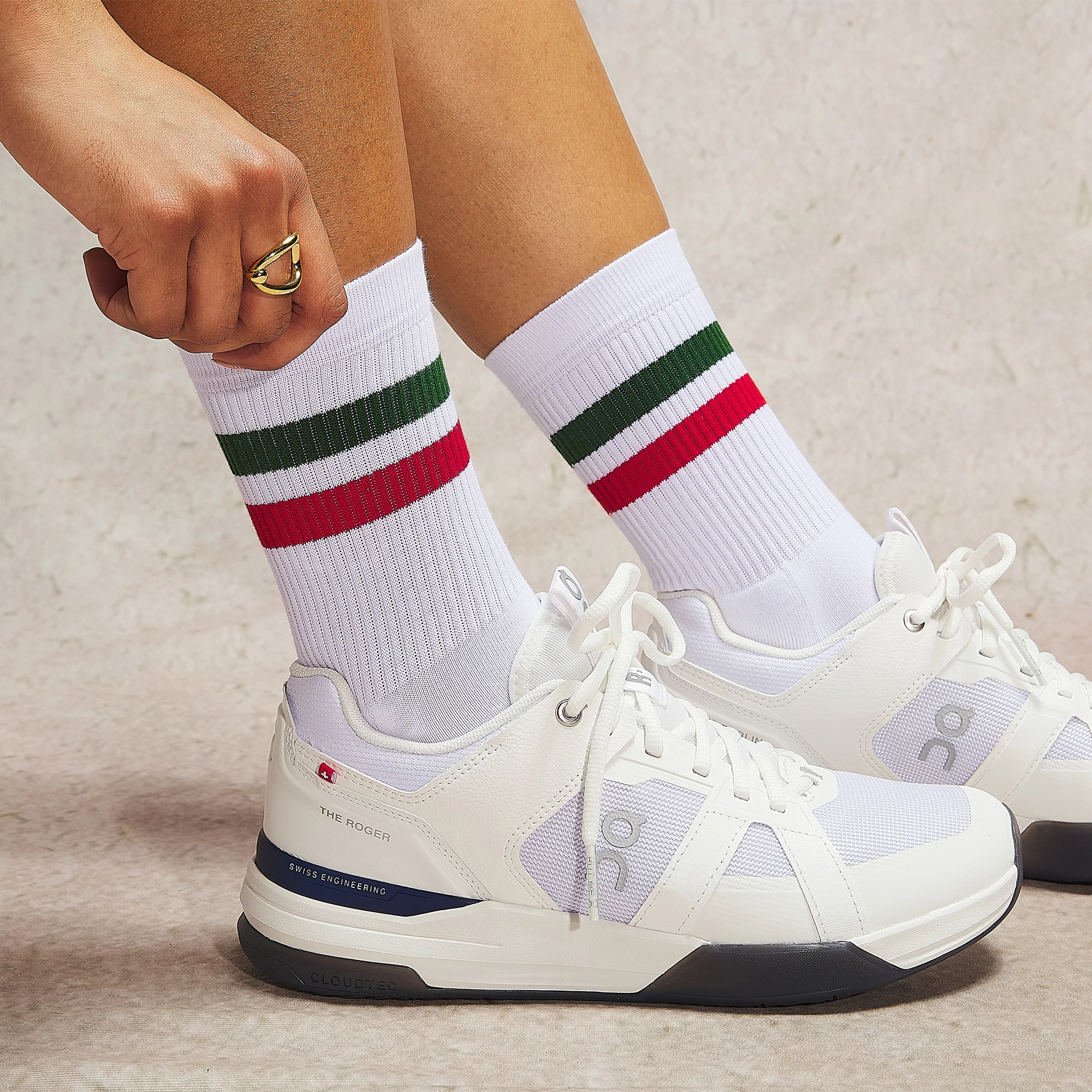 Vert & Rouge Vintage - Coton – Image 4