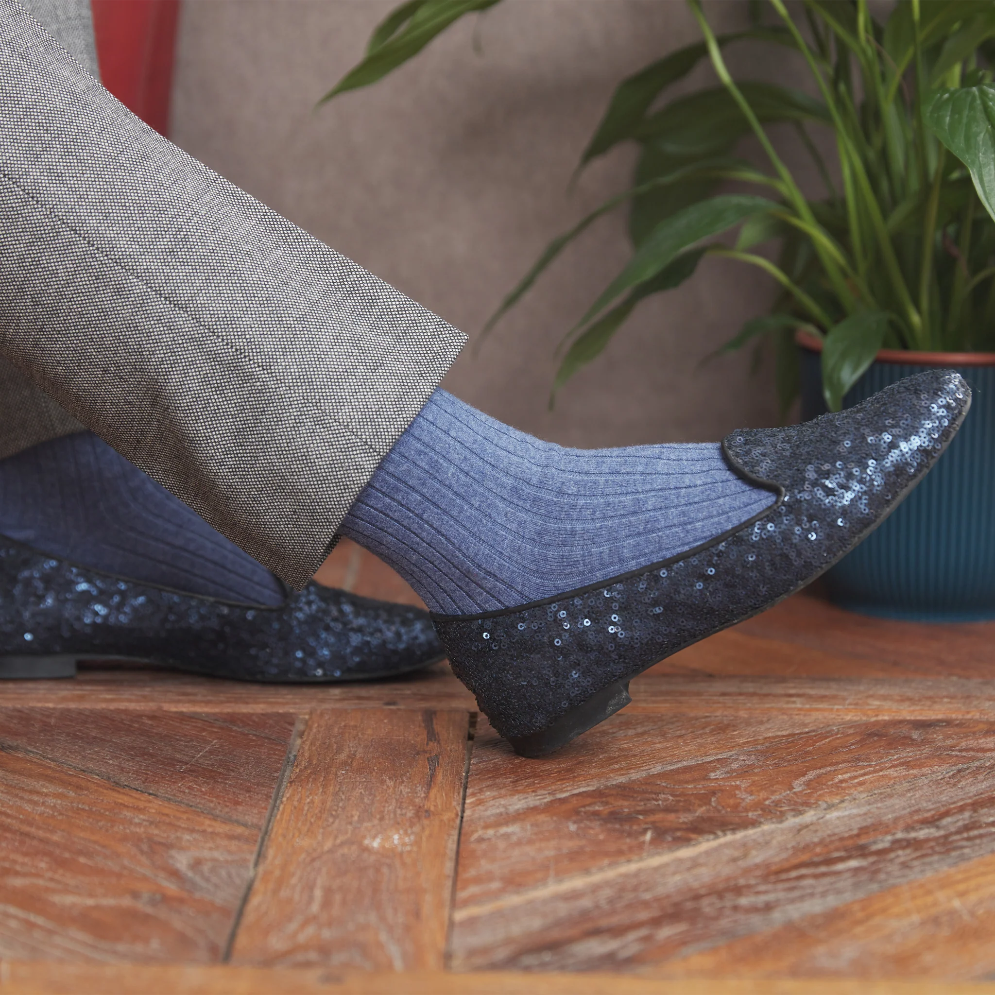 Bleu jeans - Cachemire – Image 2